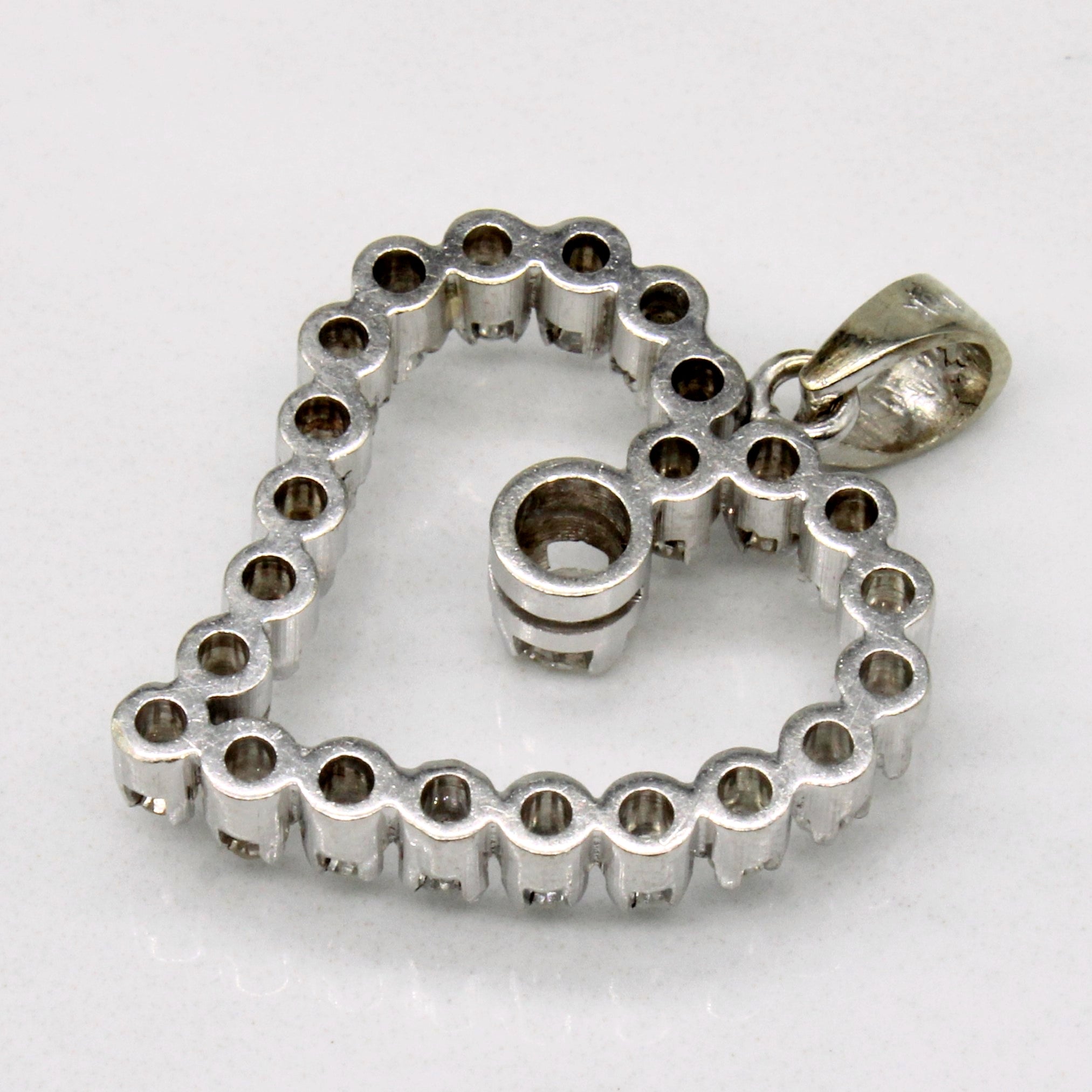 Diamond Heart Pendant | 0.35ctw |