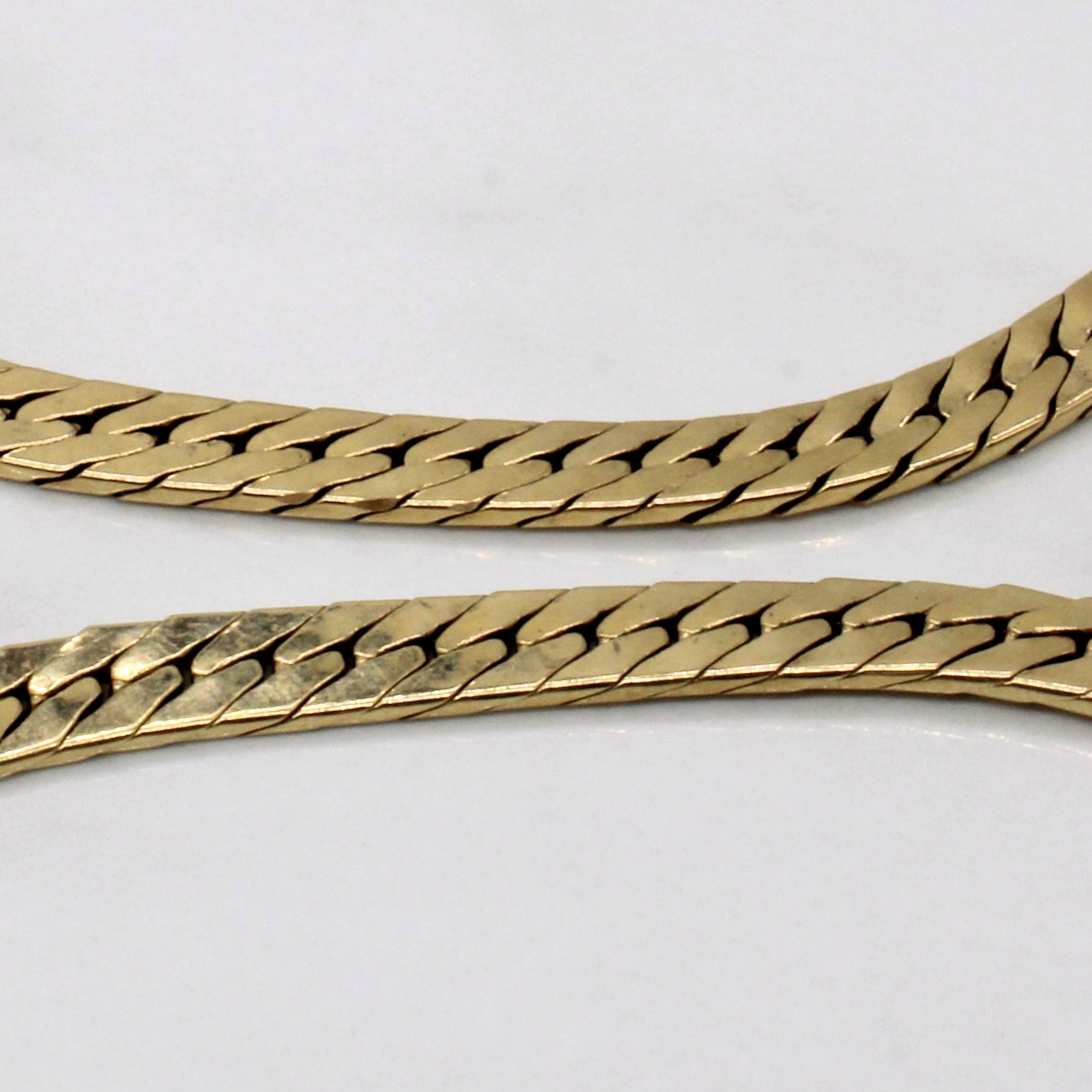 10k Yellow Gold Cuban Link Chain | 19" |