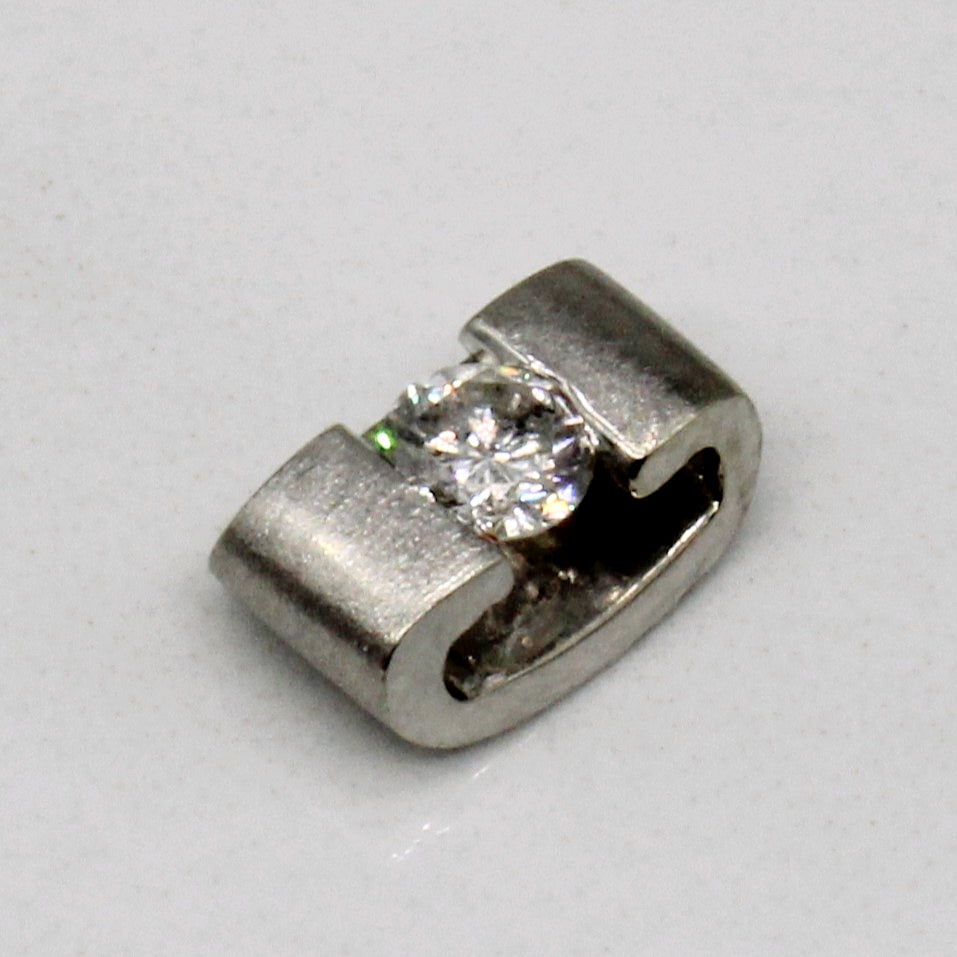Solitaire Diamond Pendant | 0.15ct |