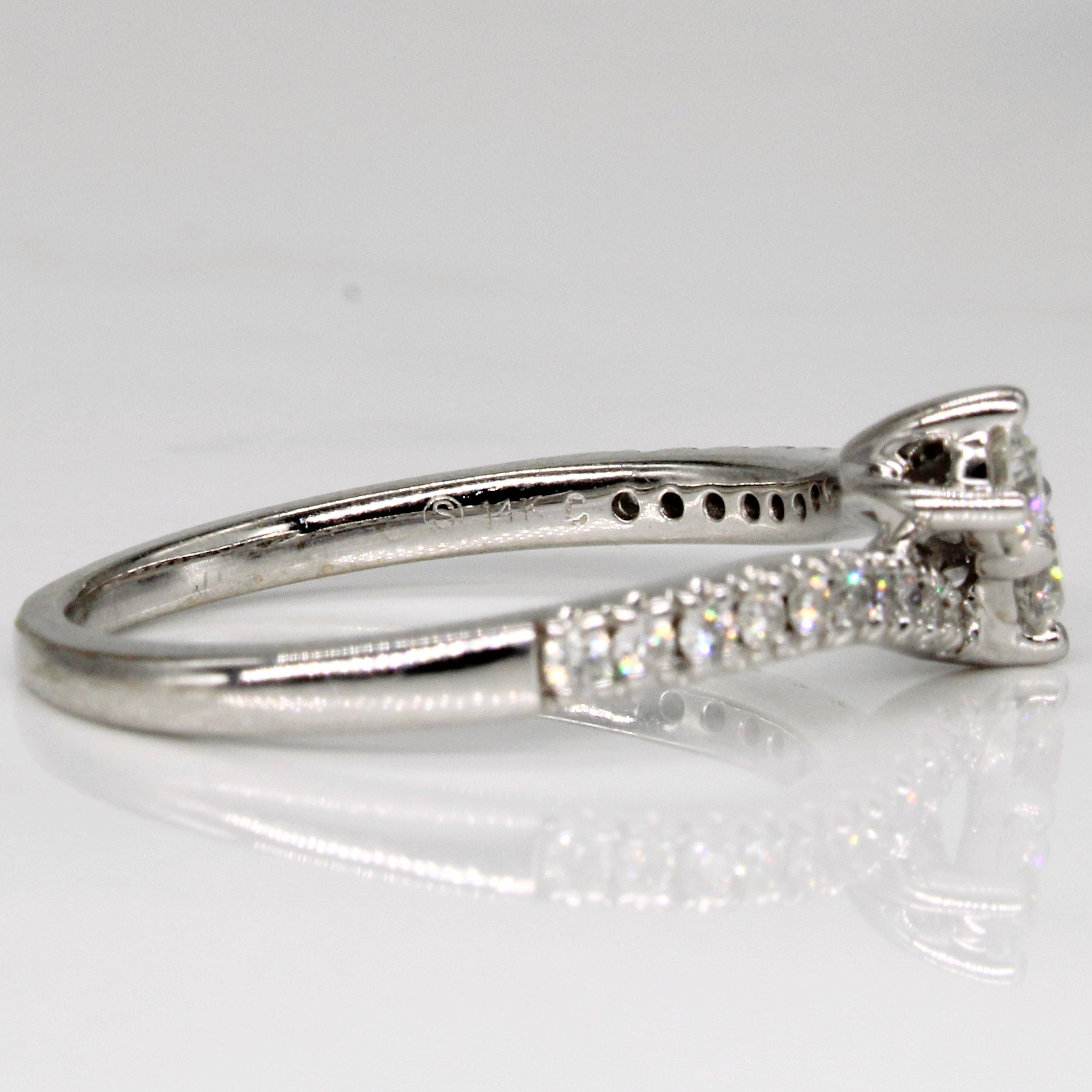 Diamond Waterfall Ring | 0.50ctw | SZ 8.75 |