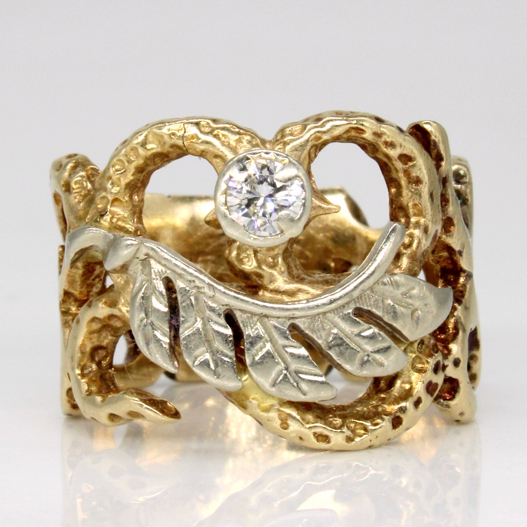 High Set Diamond Ring | 0.12ct | SZ 6 |