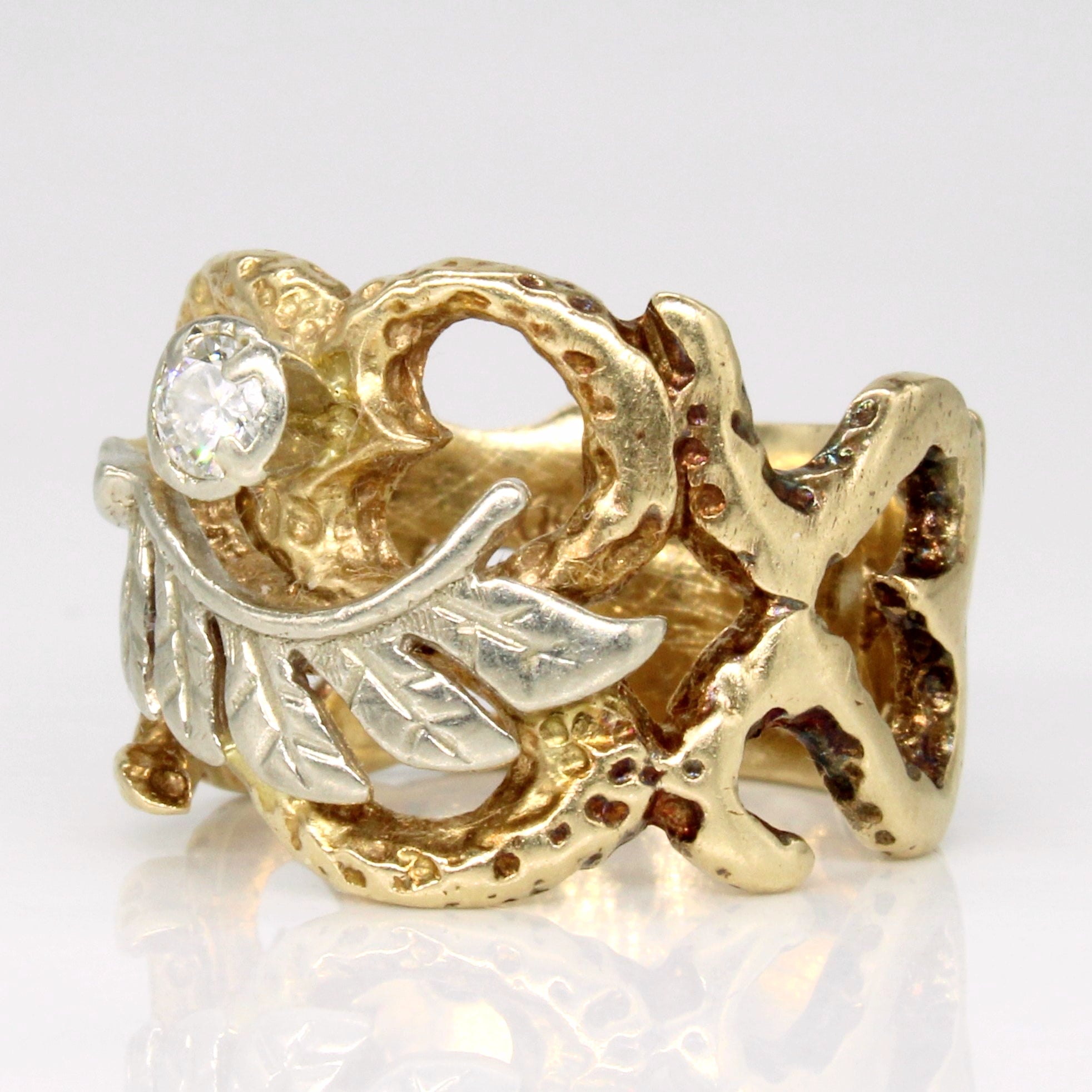 High Set Diamond Ring | 0.12ct | SZ 6 |