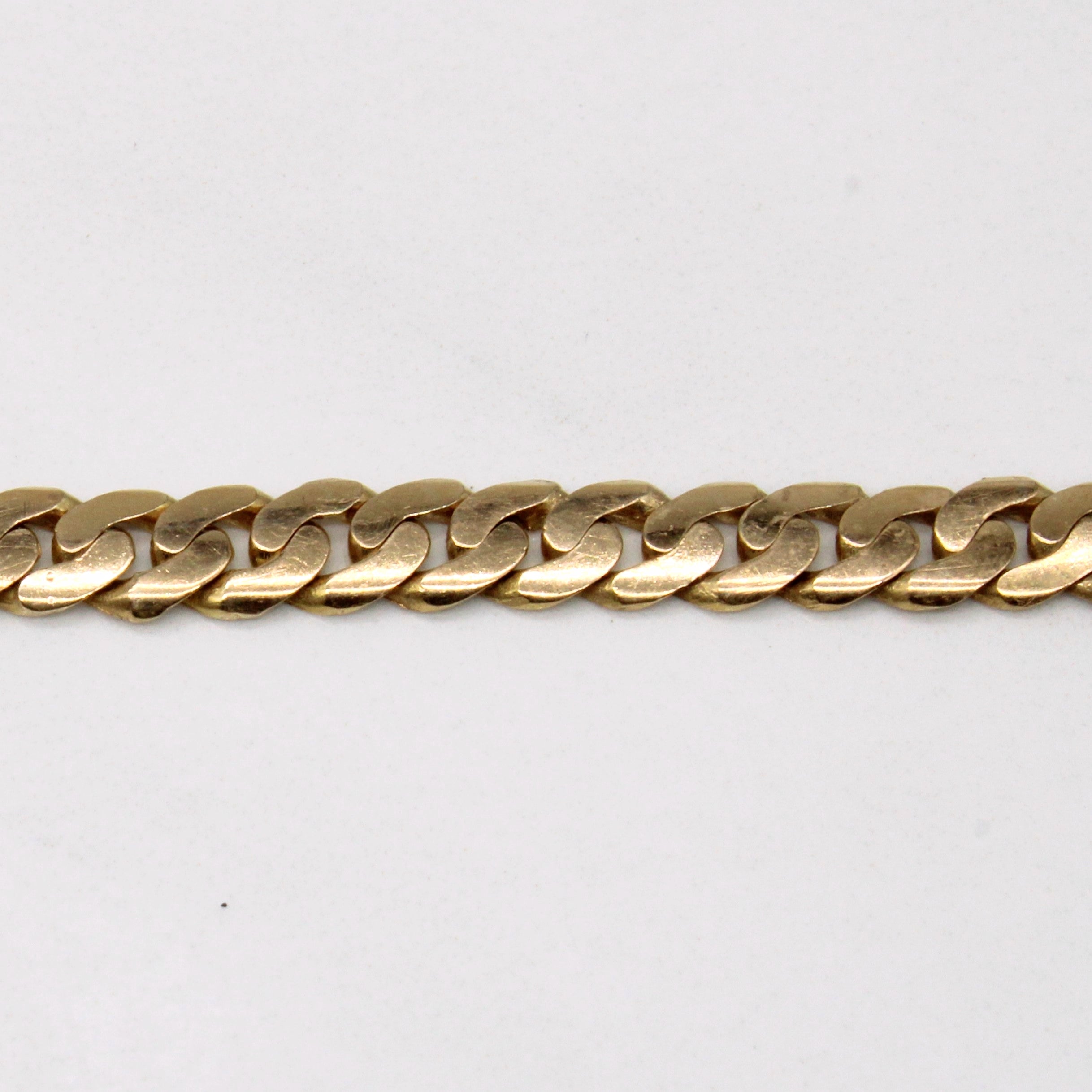 18k Yellow Gold Cuban Link Bracelet | 8" |