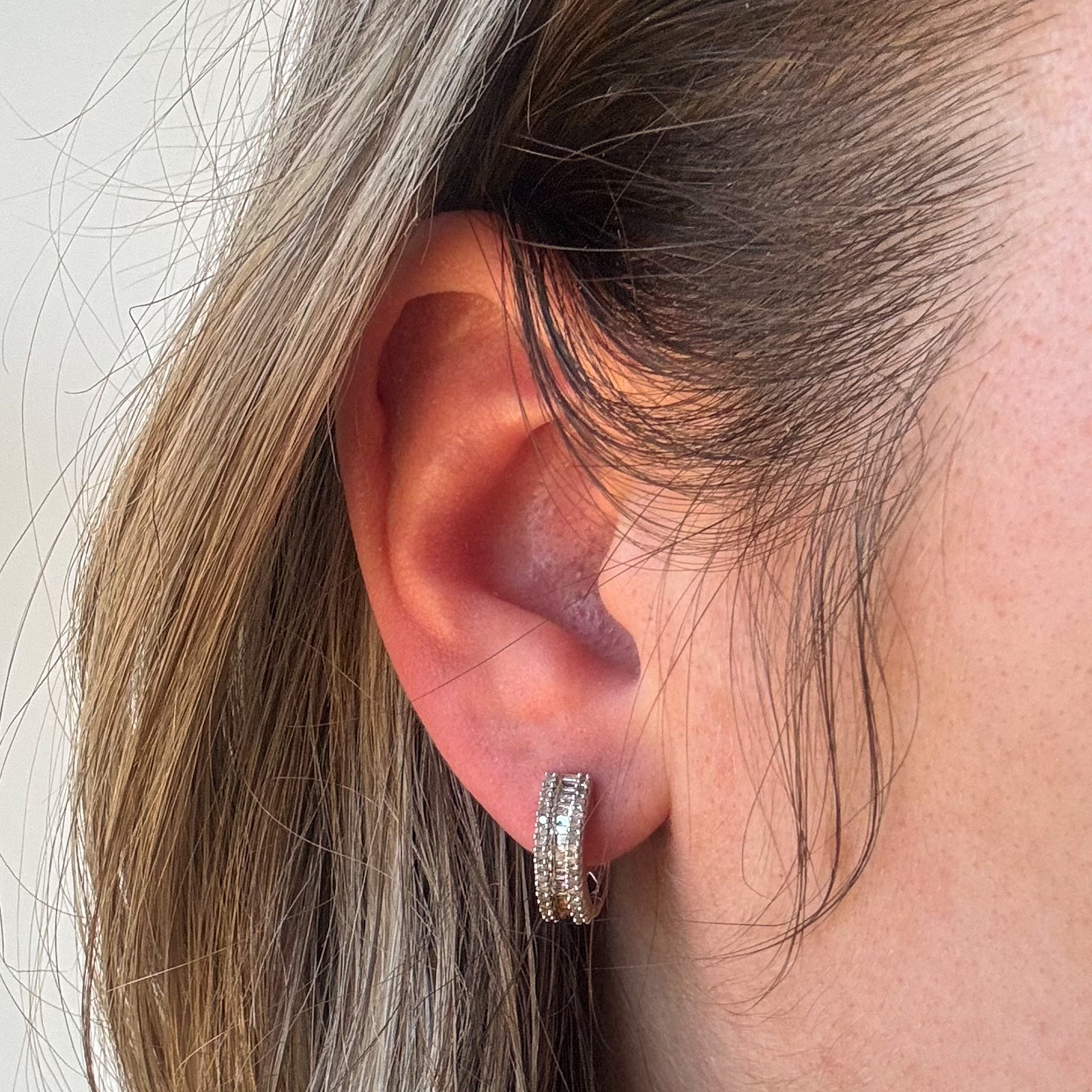 Diamond Huggie Earrings | 0.50ctw |