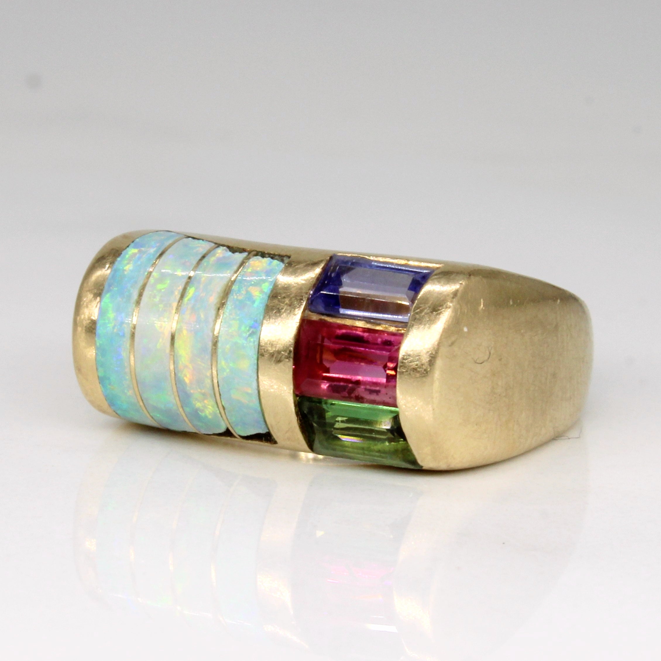 Bague cocktail multi-pierres | 1,68 ct | Taille 6 |