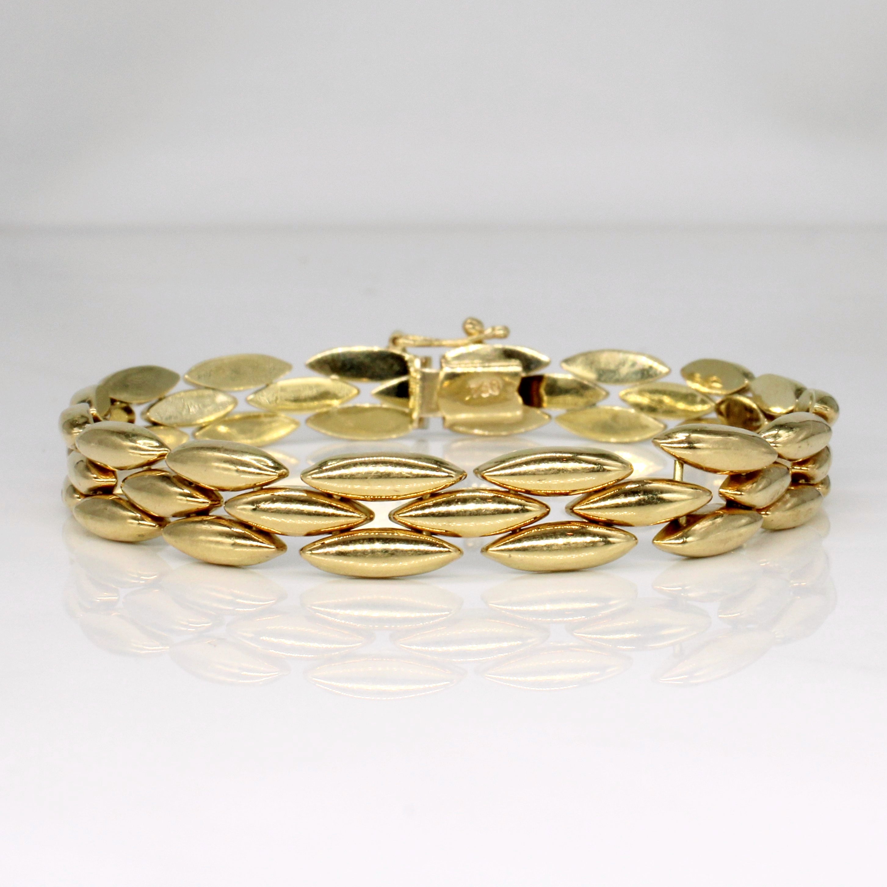 18k Yellow Gold Bracelet | 7.5" |