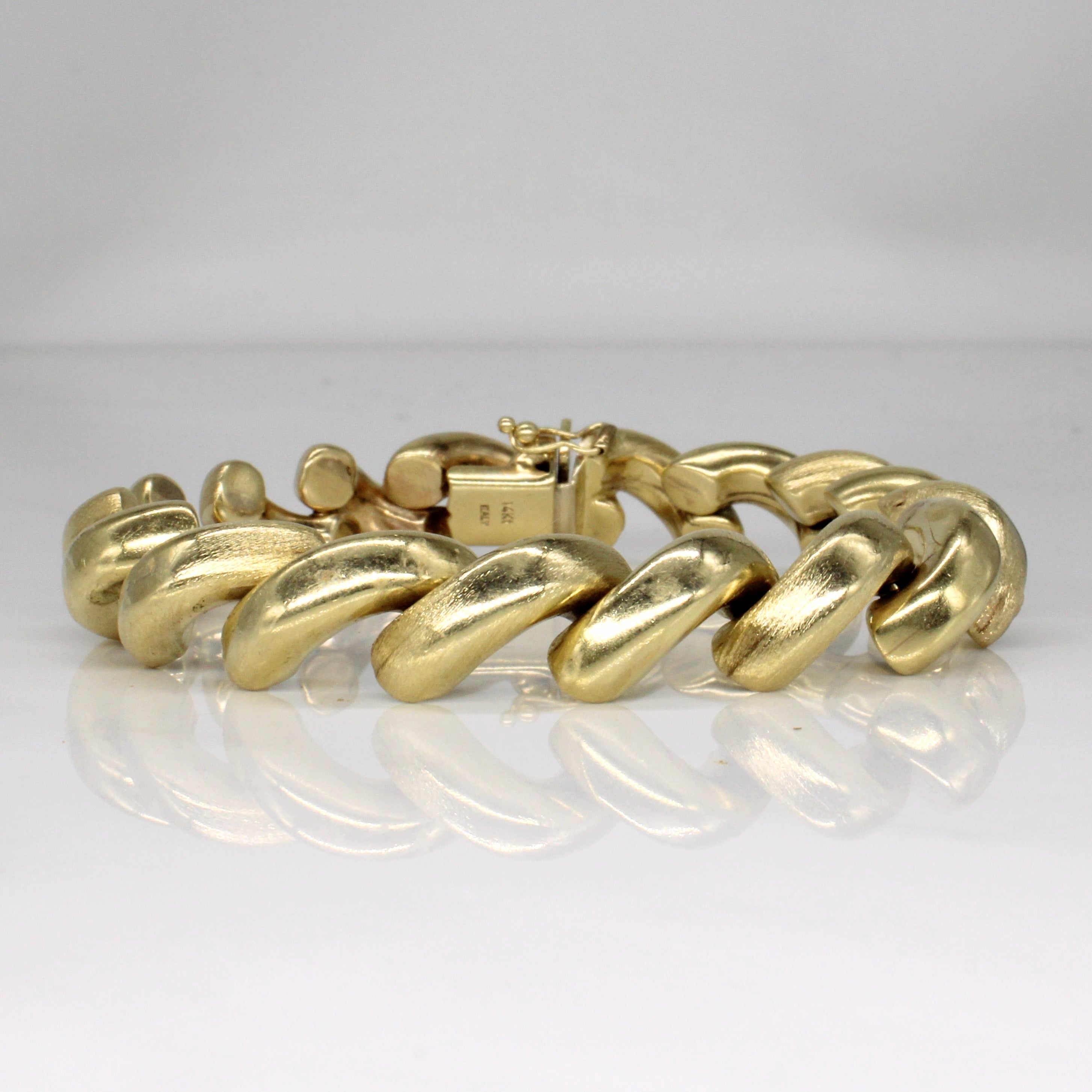 14k Yellow Gold Bracelet | 8" |