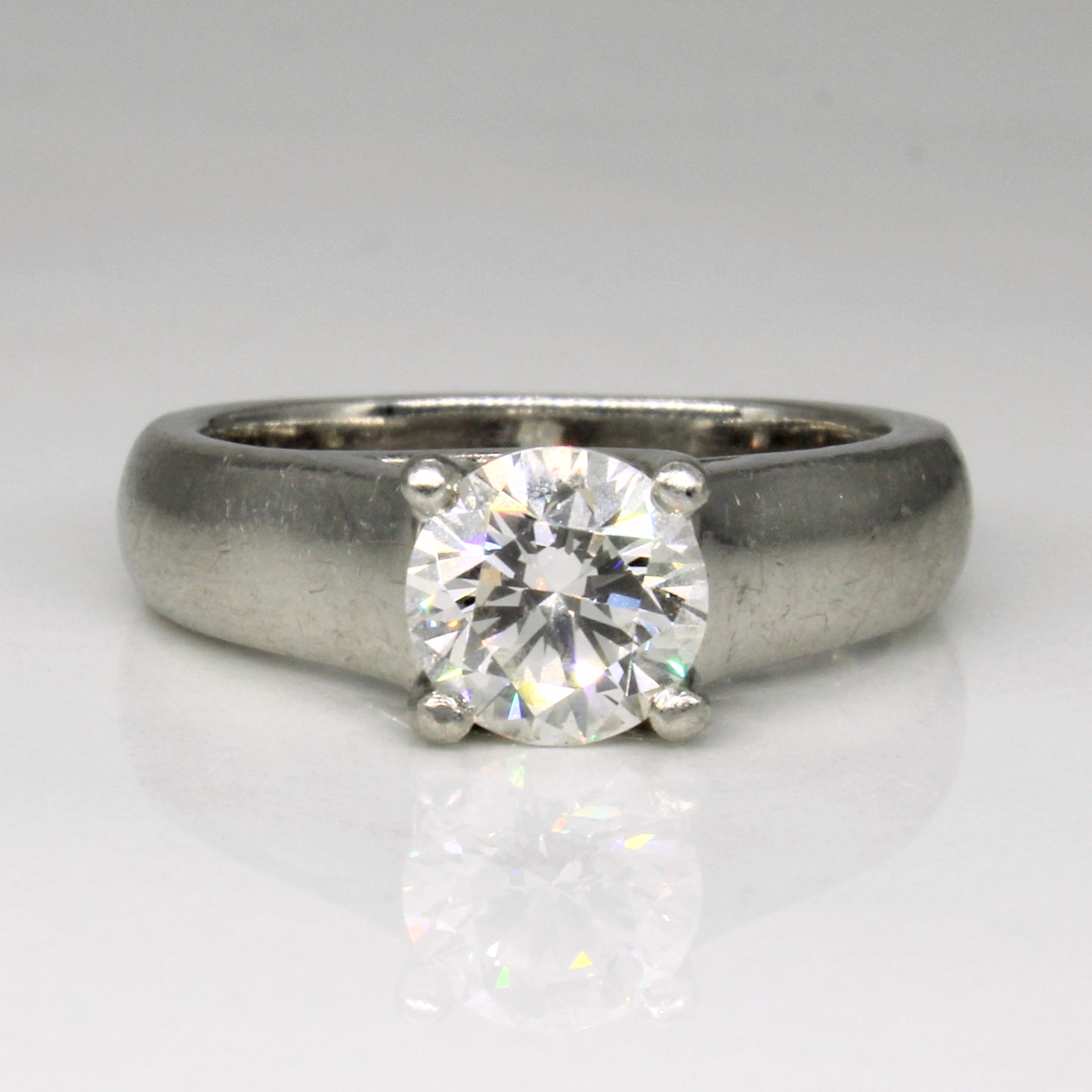 GIA Certified Diamond Engagement Ring | 1.02ct SI1 G Ex| SZ 5 |