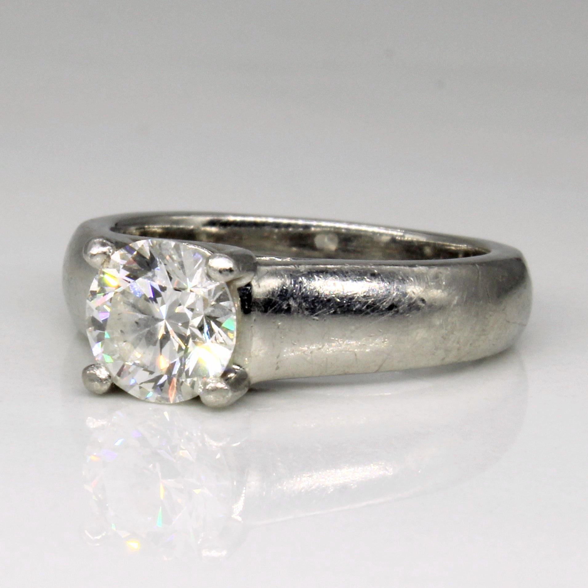GIA Certified Diamond Engagement Ring | 1.02ct SI1 G Ex| SZ 5 |