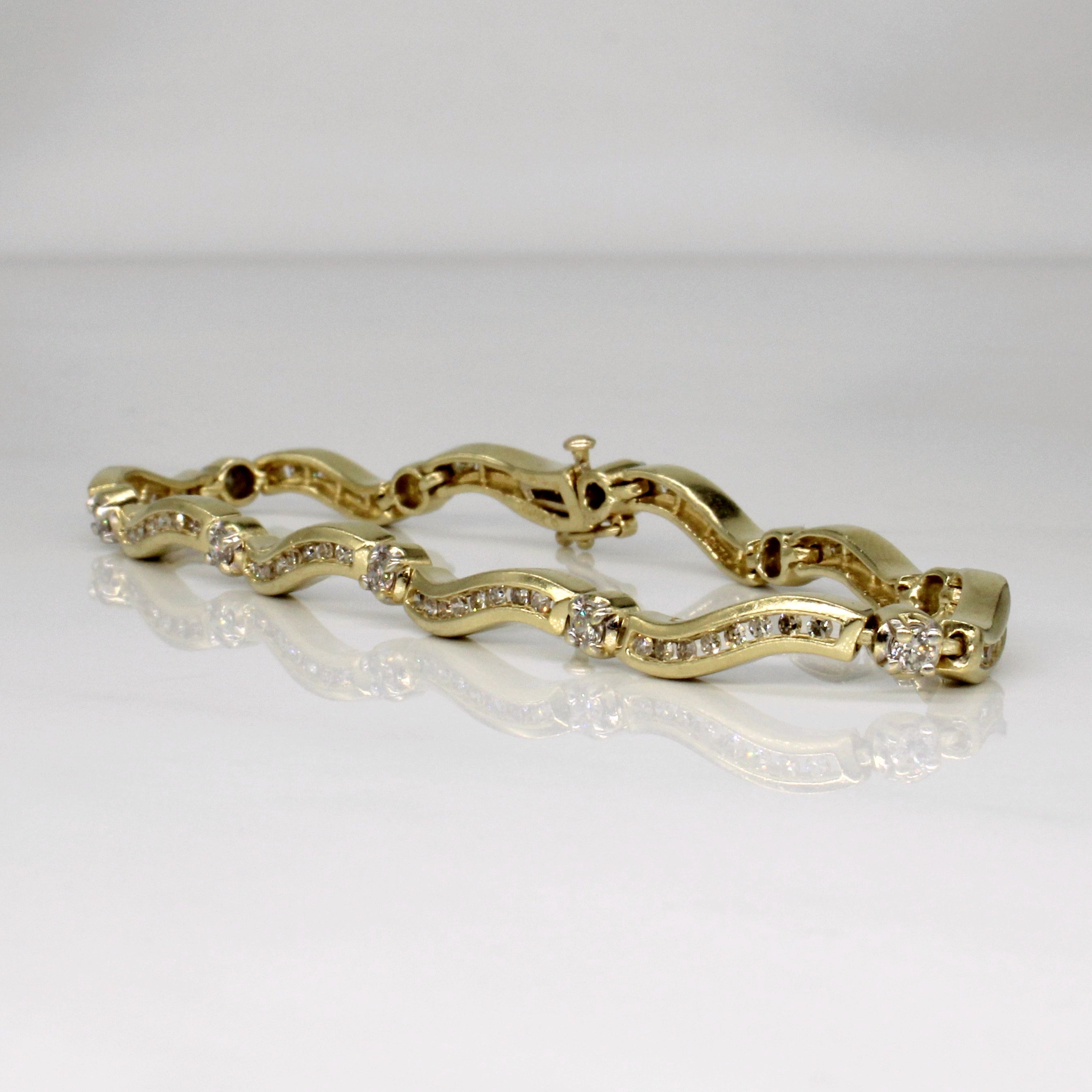 Diamond Tennis Bracelet | 1.30ctw | 7.25" |