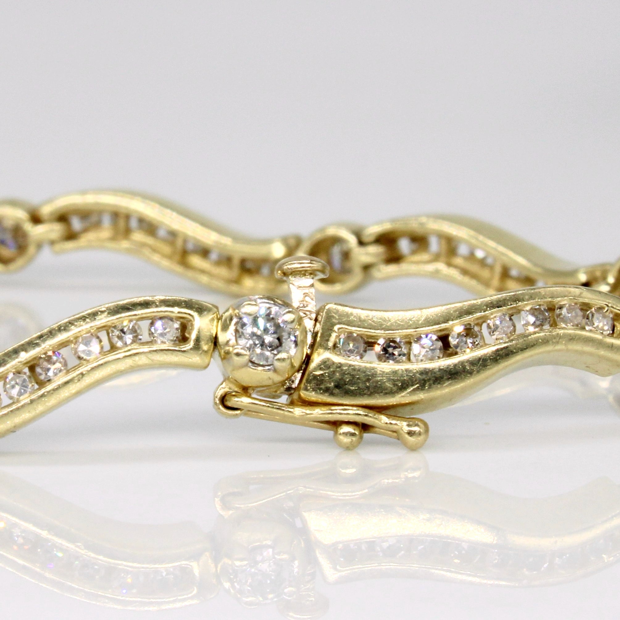 Diamond Tennis Bracelet | 1.30ctw | 7.25" |