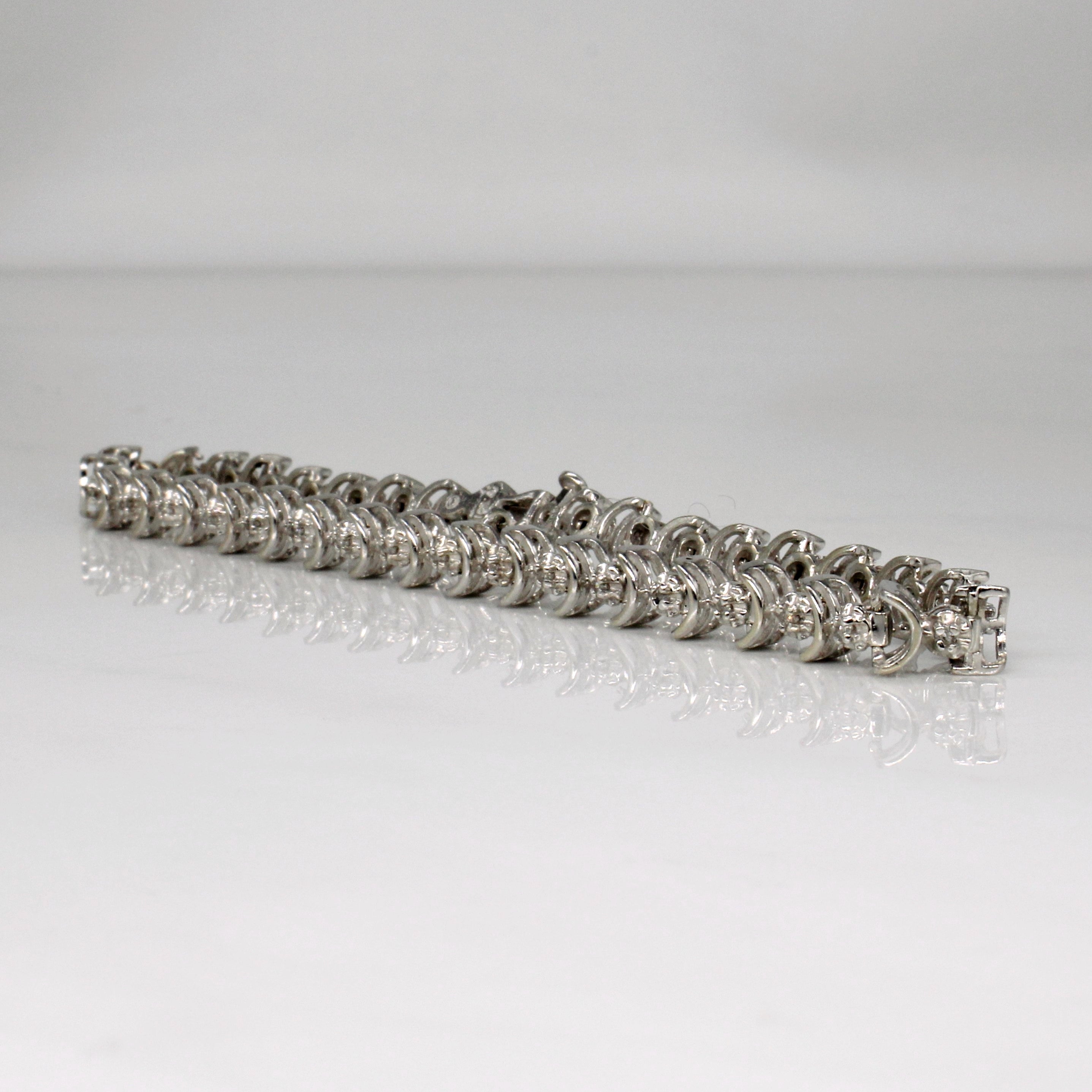 Diamond Tennis Bracelet | 0.25ctw | 7.5" |
