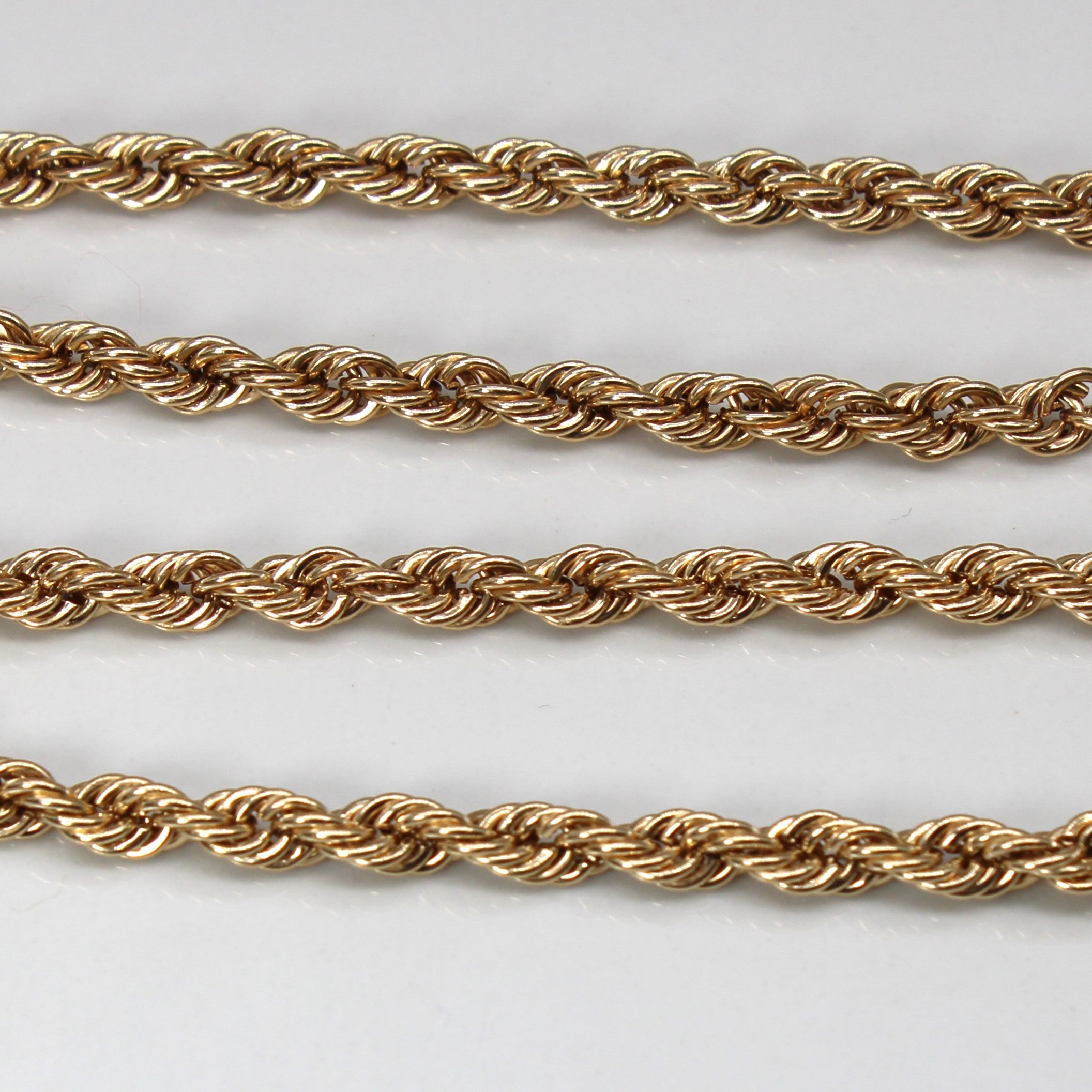 10k Yellow Gold Rope Chain | 18"|