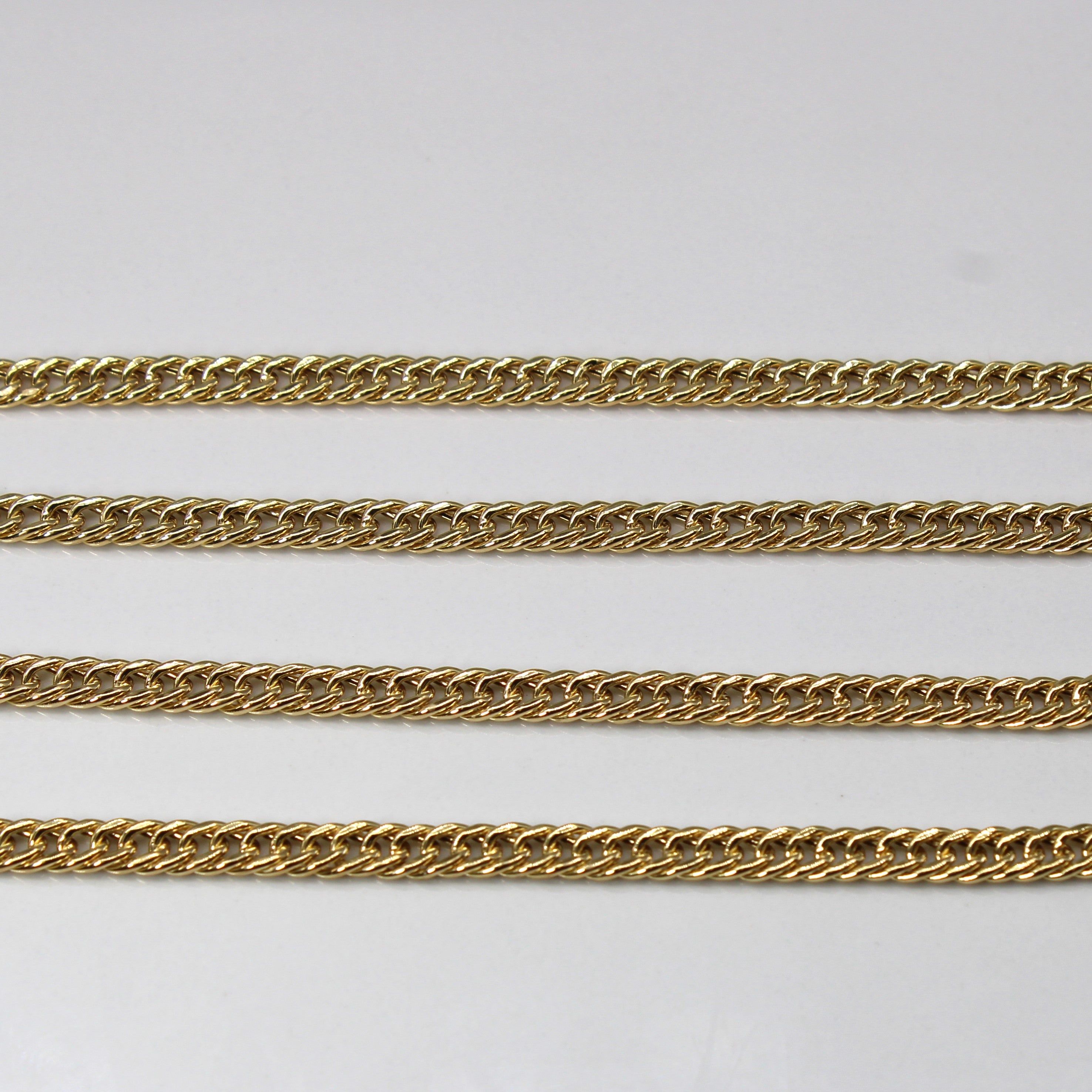18k Yellow Gold Cuban Link Chain | 25"|