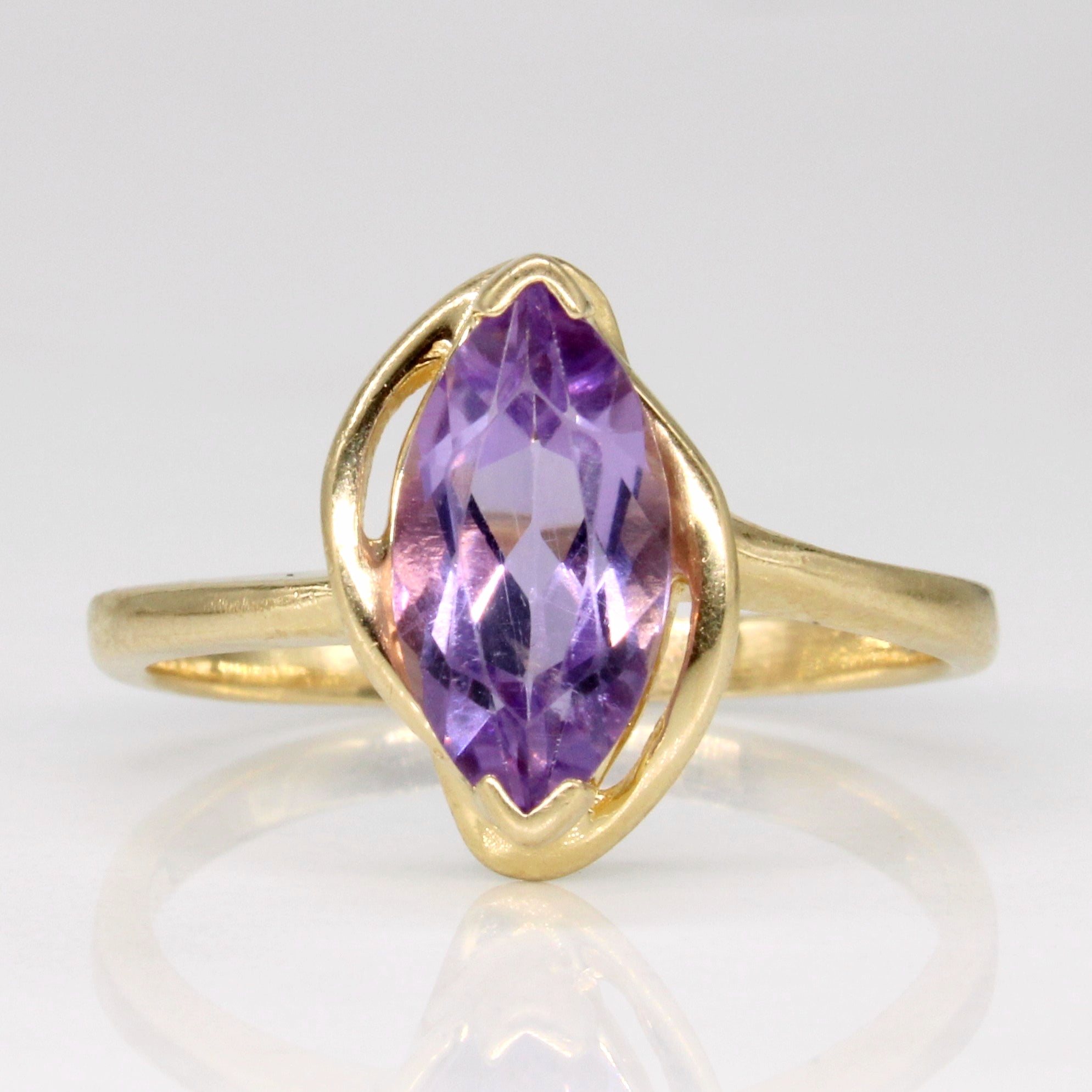 Amethyst Cocktail Ring | 1.50ct | SZ 8.75 |