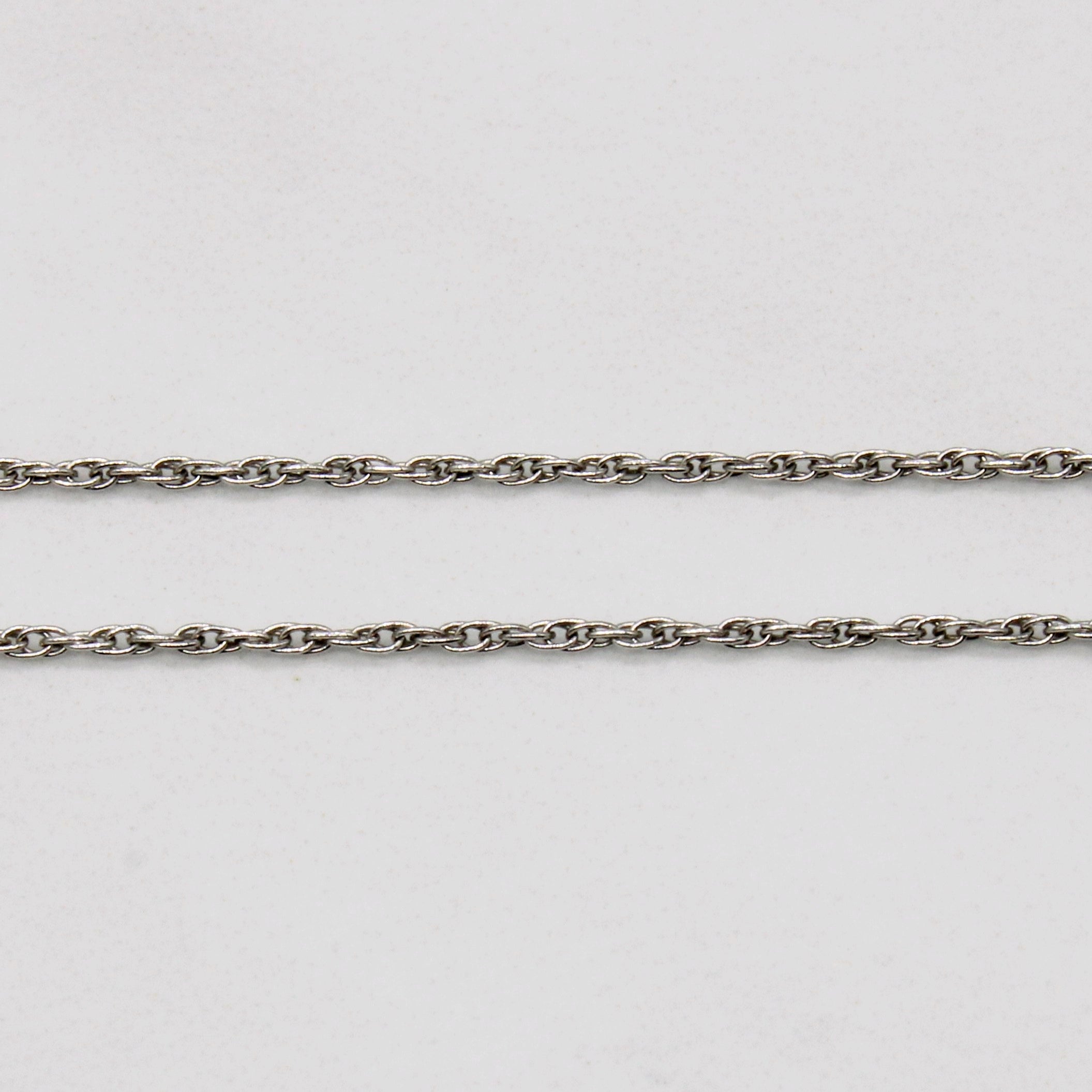 Diamond Heart Pendant & Necklace | 0.30ctw | 18" |
