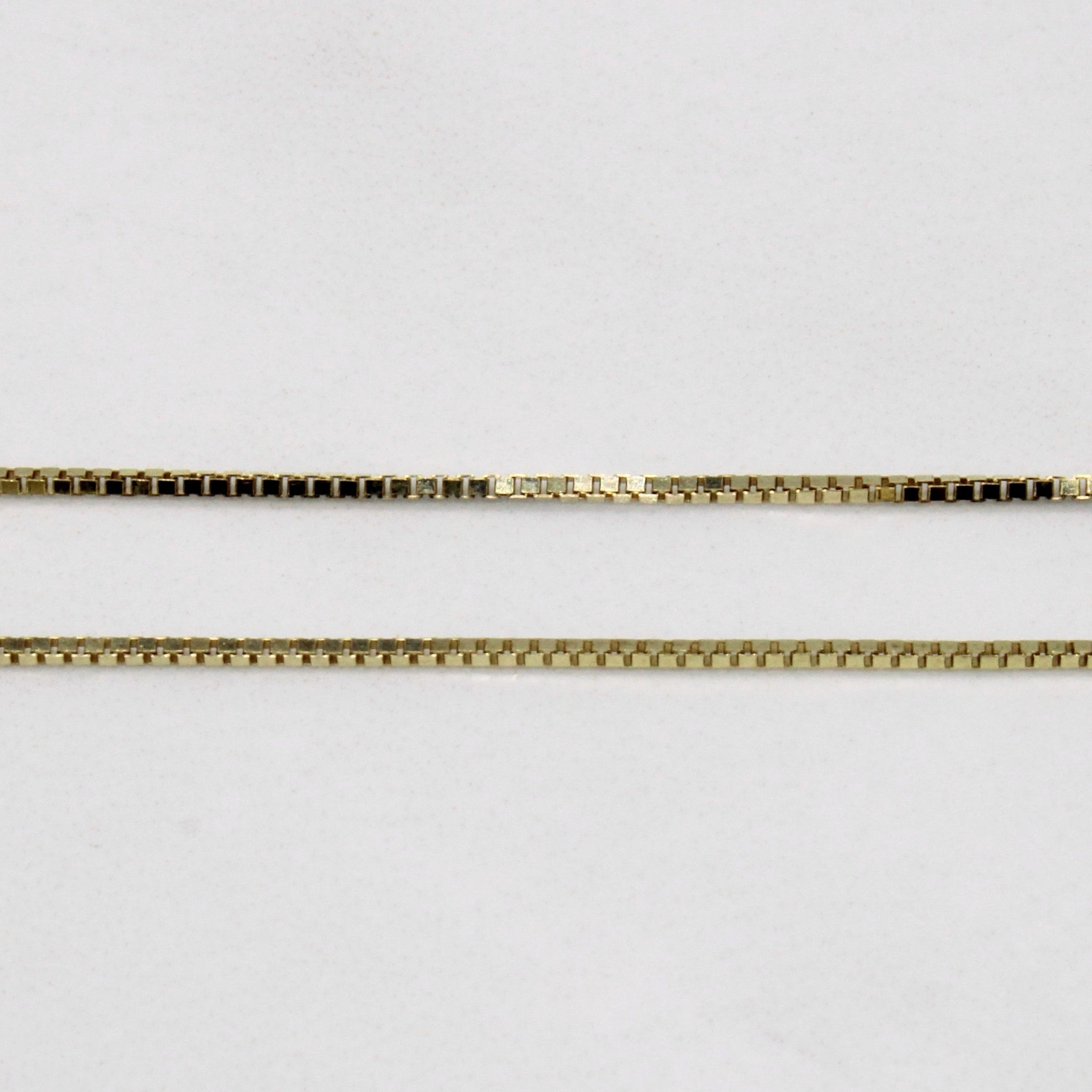 Floating Two Stone Diamond Necklace | 0.14ctw | 19" |