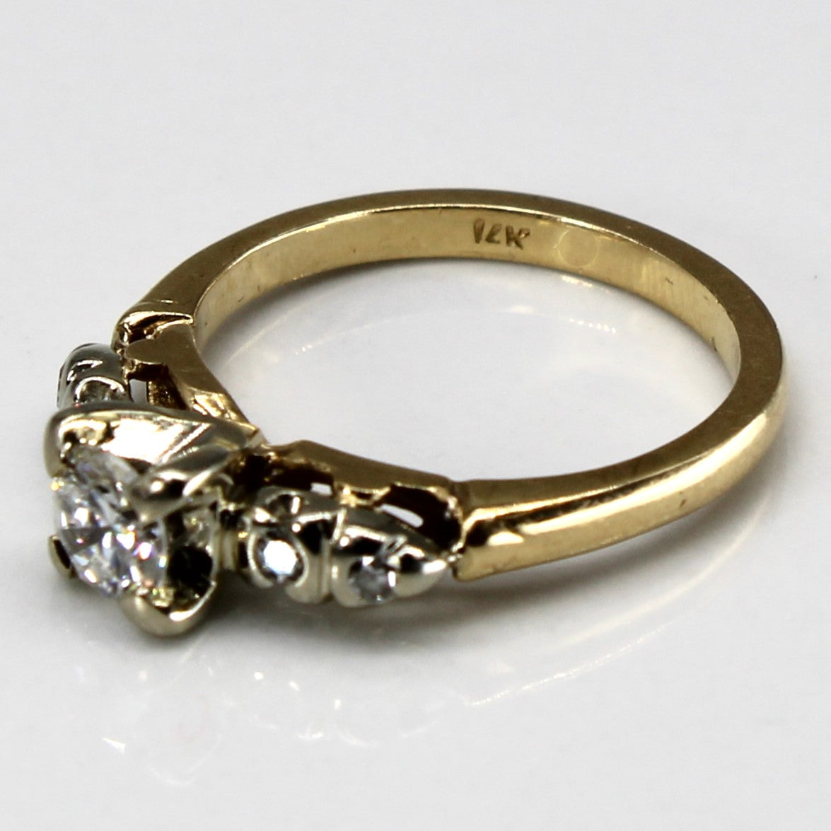 Five Stone Diamond Classic 14k Ring | 0.40ctw | SZ 4 |