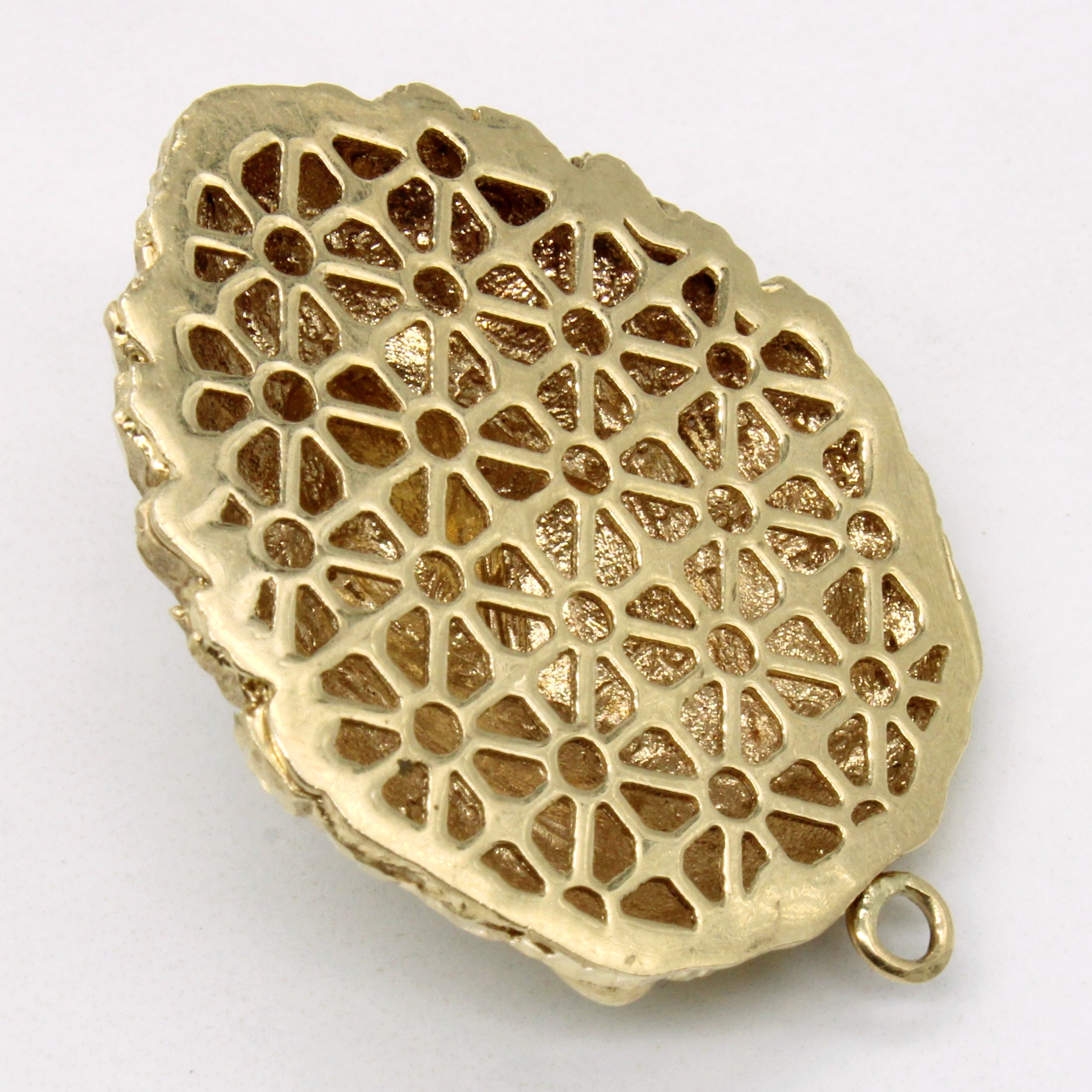 10k Yellow Gold Lion Pendant