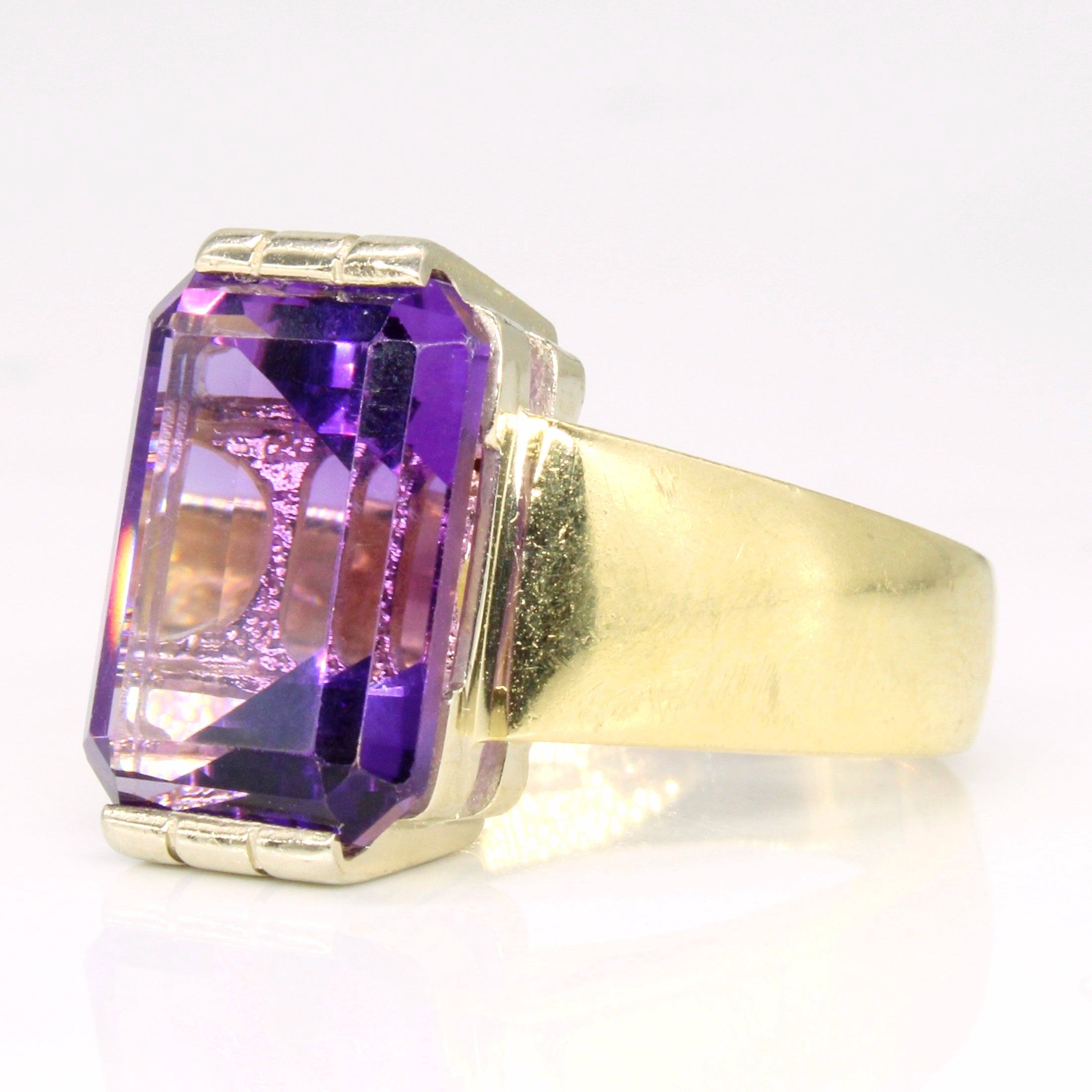 Amethyst Cocktail Ring | 5.70ct | SZ 8.25 |