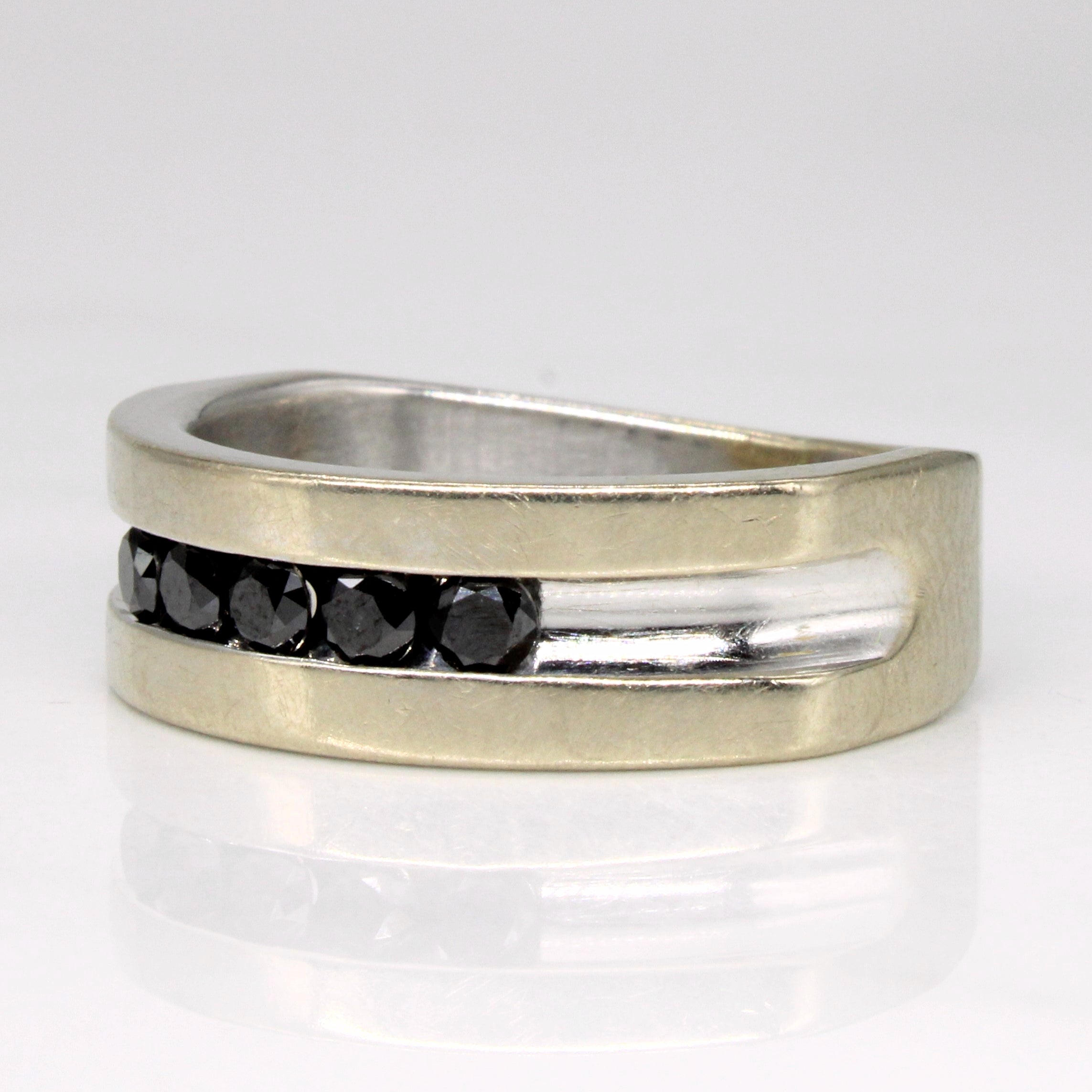 'Effy' Black Diamond Ring | 0.33ctw | SZ 9.25 |