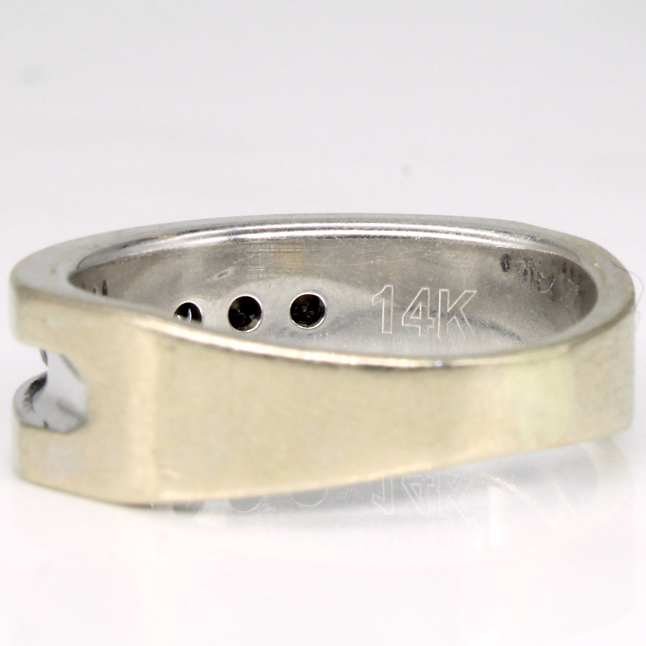 'Effy' Black Diamond Ring | 0.33ctw | SZ 9.25 |