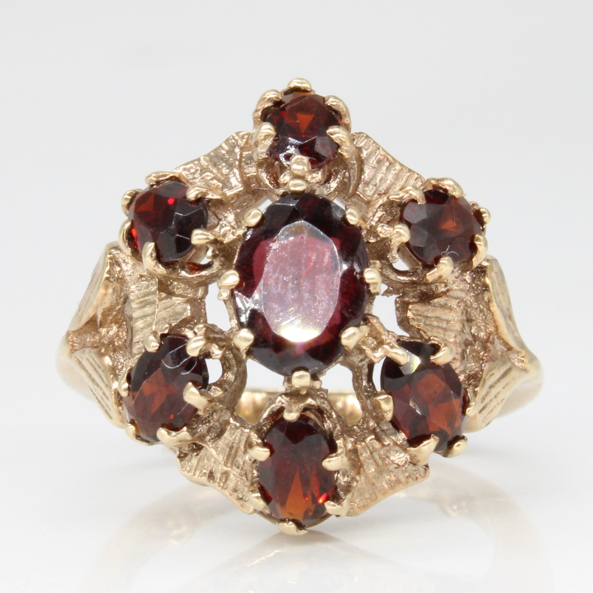 Garnet Cocktail Ring | 2.00ctw | SZ 3.75 |