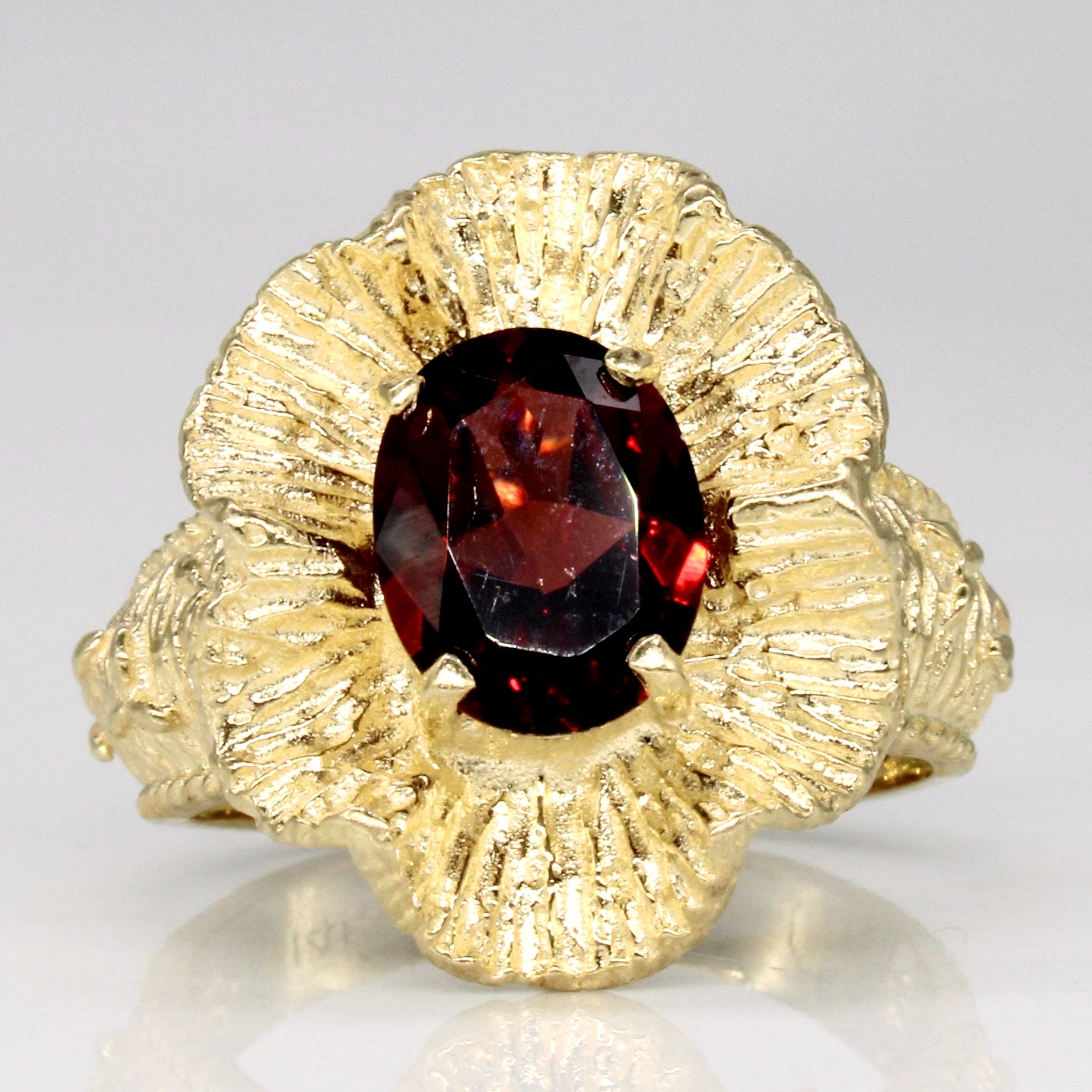 Garnet Cocktail Ring | 2.00ct | SZ 5.75 |