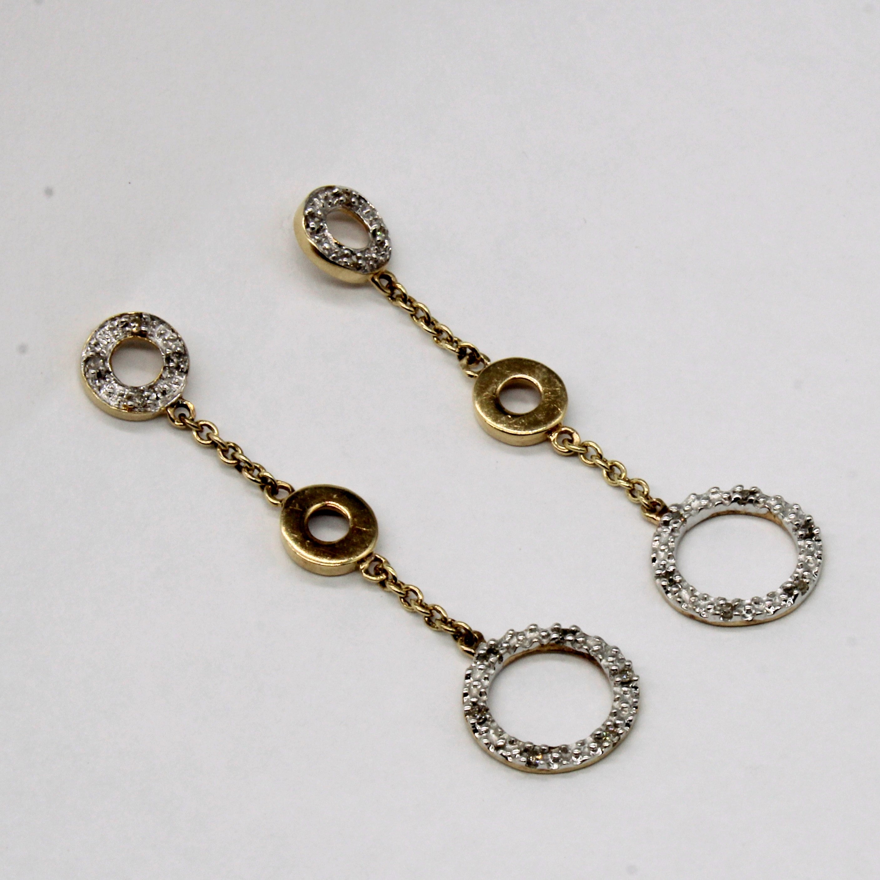 Diamond Drop Earrings | 0.08ctw |