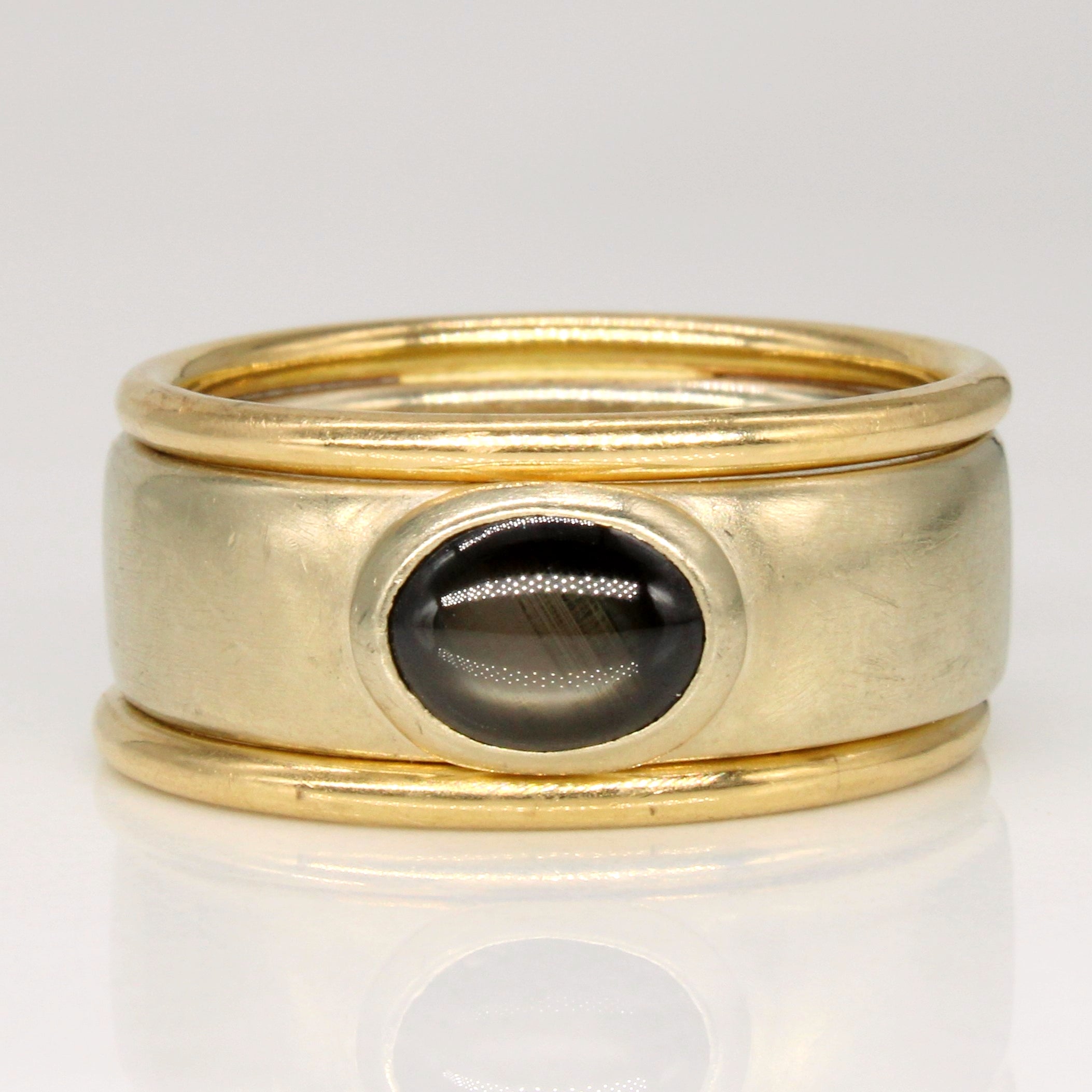 Black Star Sapphire Cocktail Ring | 1.00ct | SZ 9.75 |