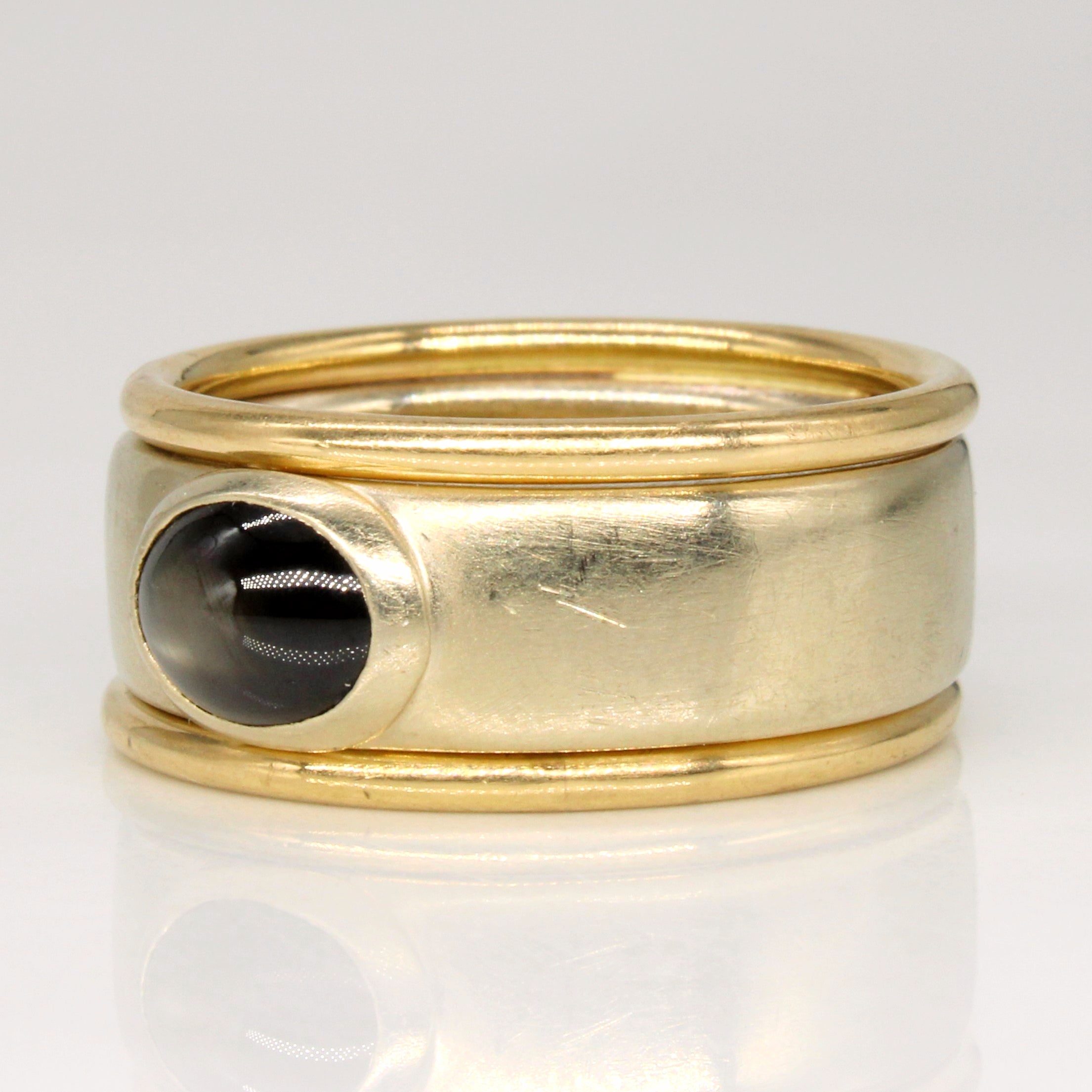 Black Star Sapphire Cocktail Ring | 1.00ct | SZ 9.75 |