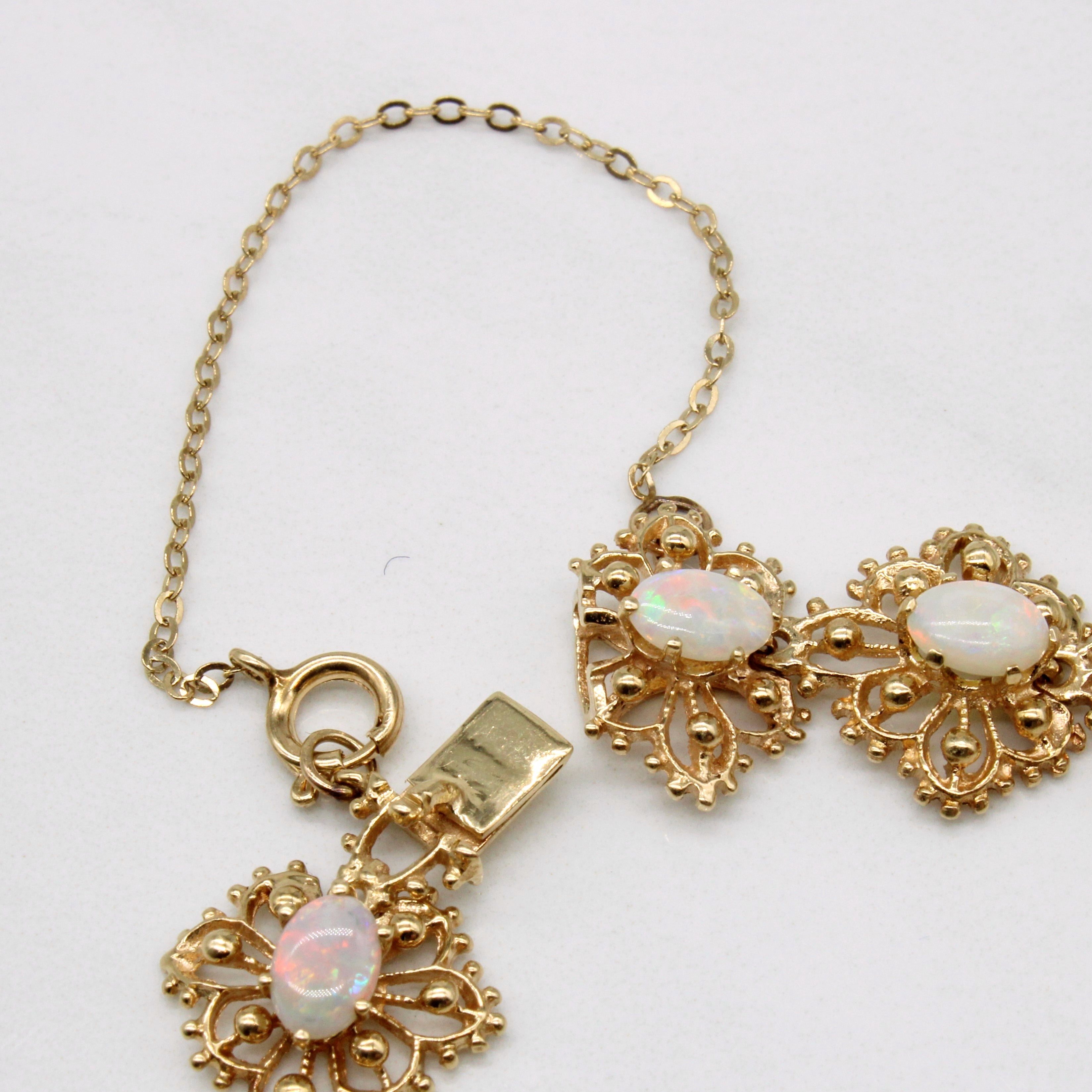 Bracelet en opale | 3,75 ct | 17,8 cm |