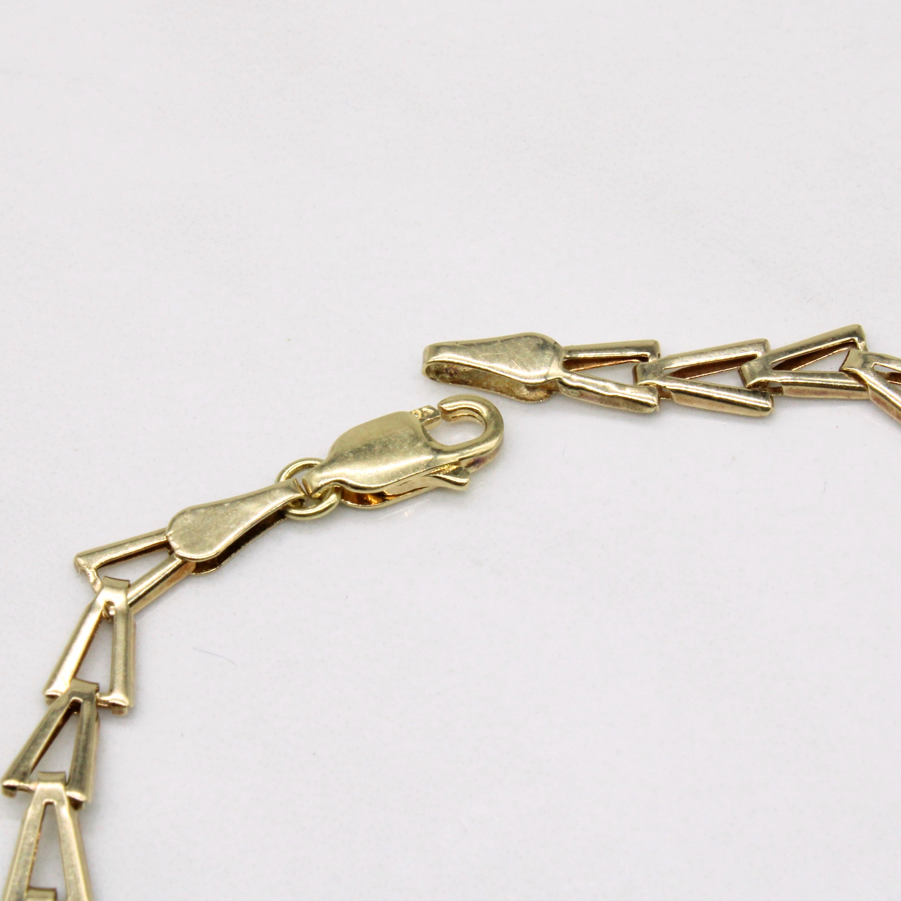Sapphire & Diamond Bracelet | 1.00ctw, 0.04ctw | 6.5" |