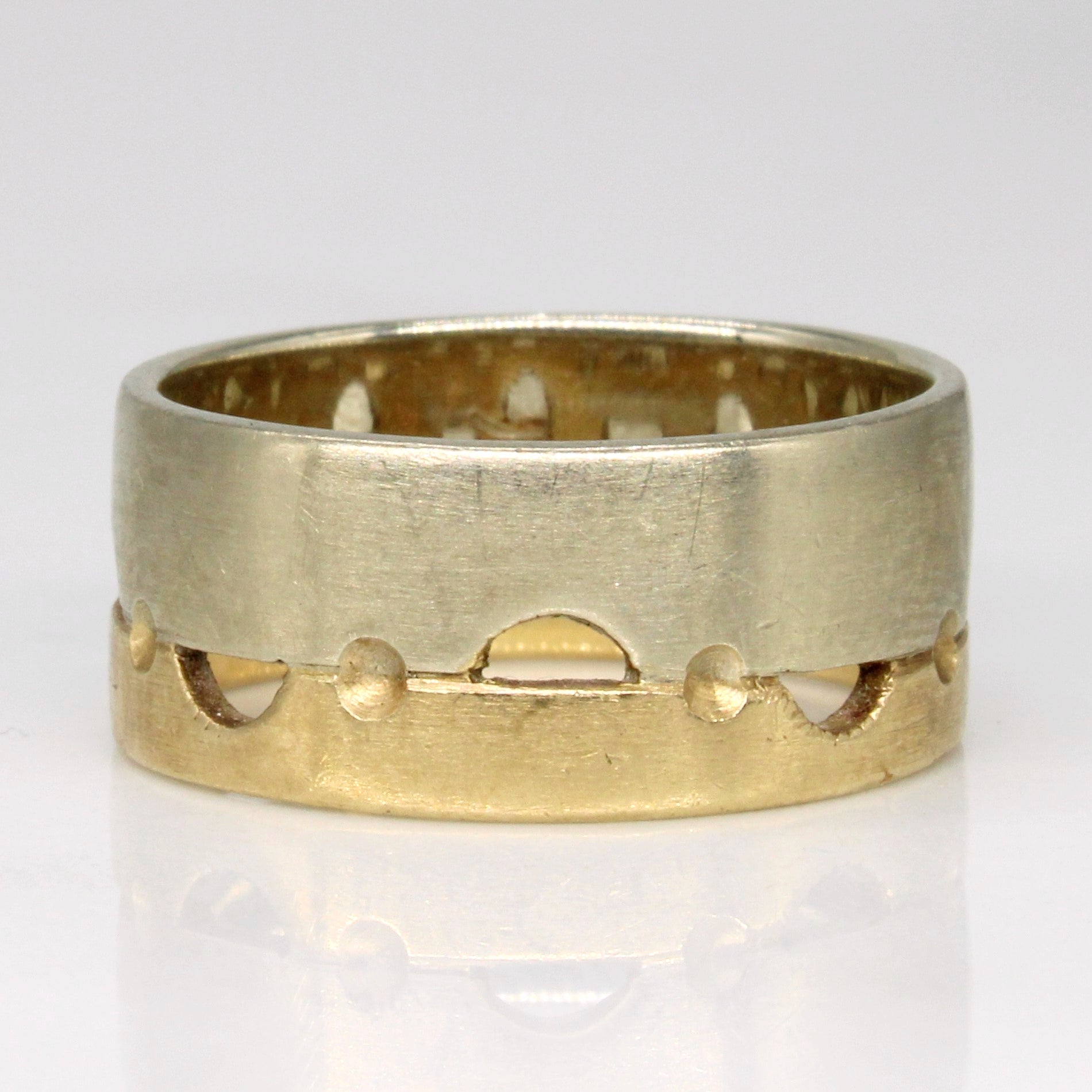 14k Two Tone Gold Ring | SZ 6.25 |