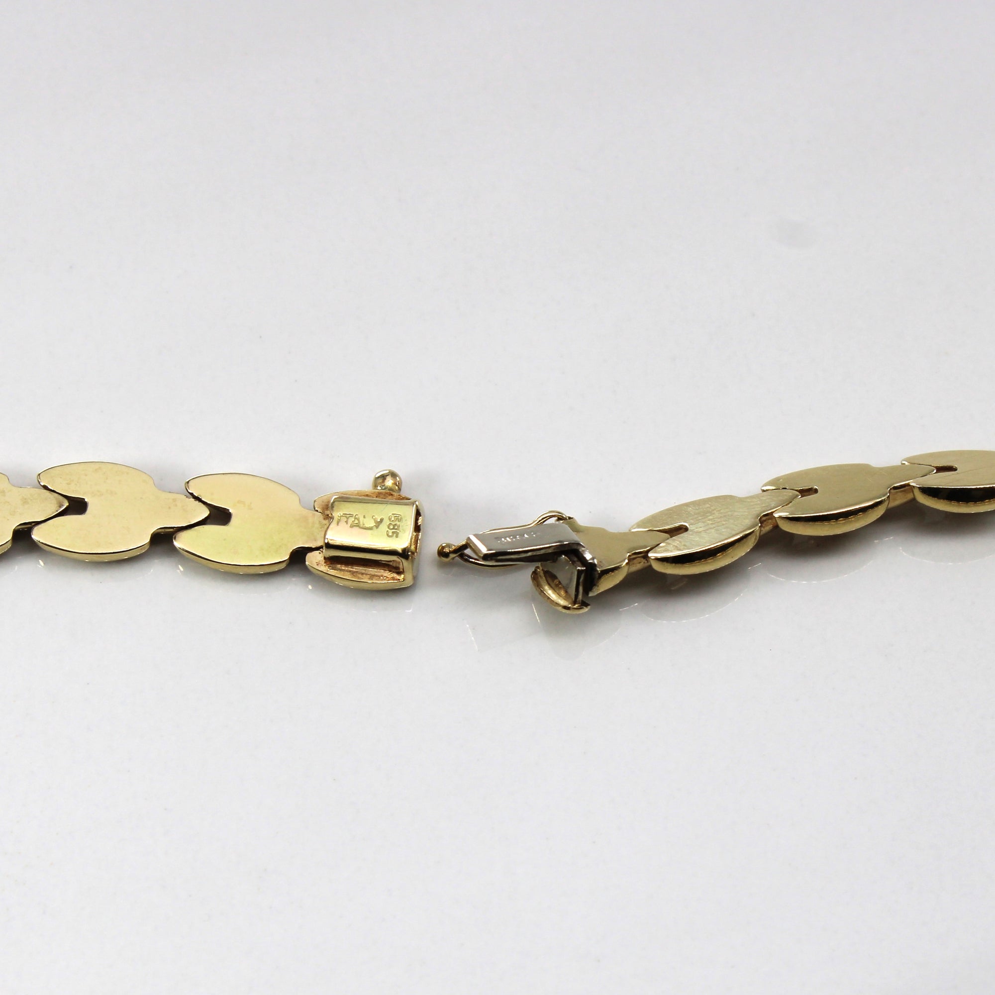 14k Yellow Gold Panther Chain | 14.5