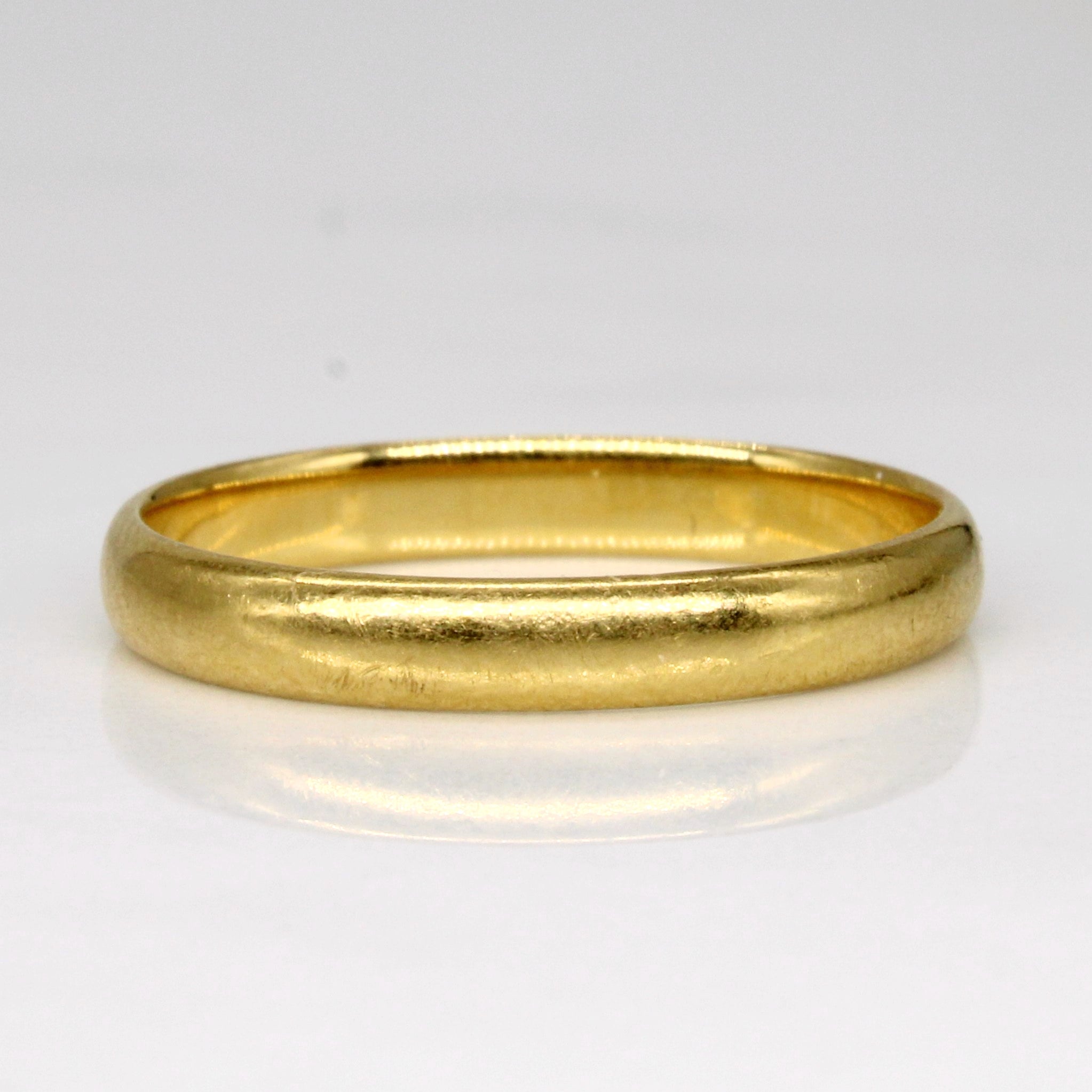 Alliance « Birks » en or jaune 22 carats | Taille 5,5 |