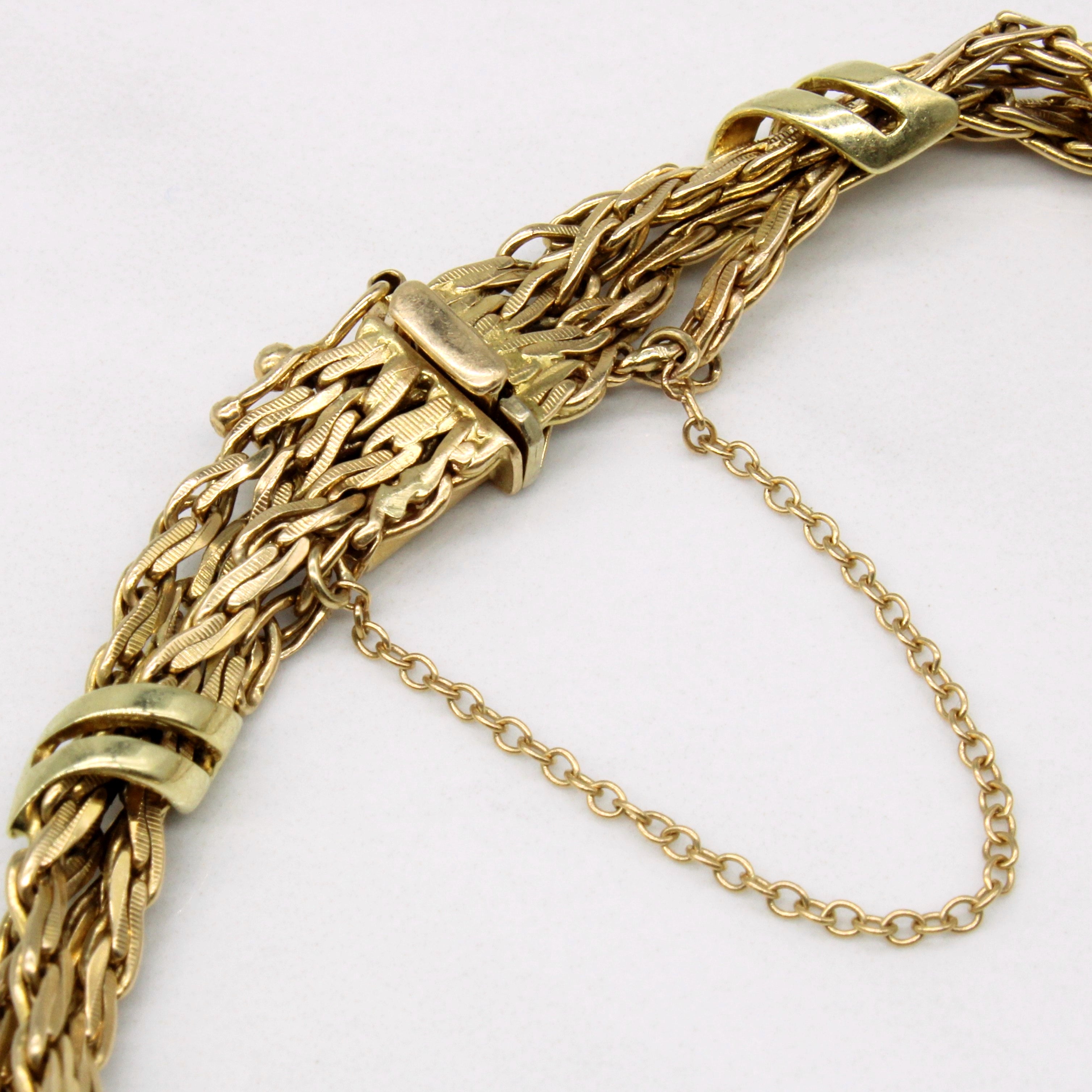 14k Yellow Gold Bracelet | 8" |