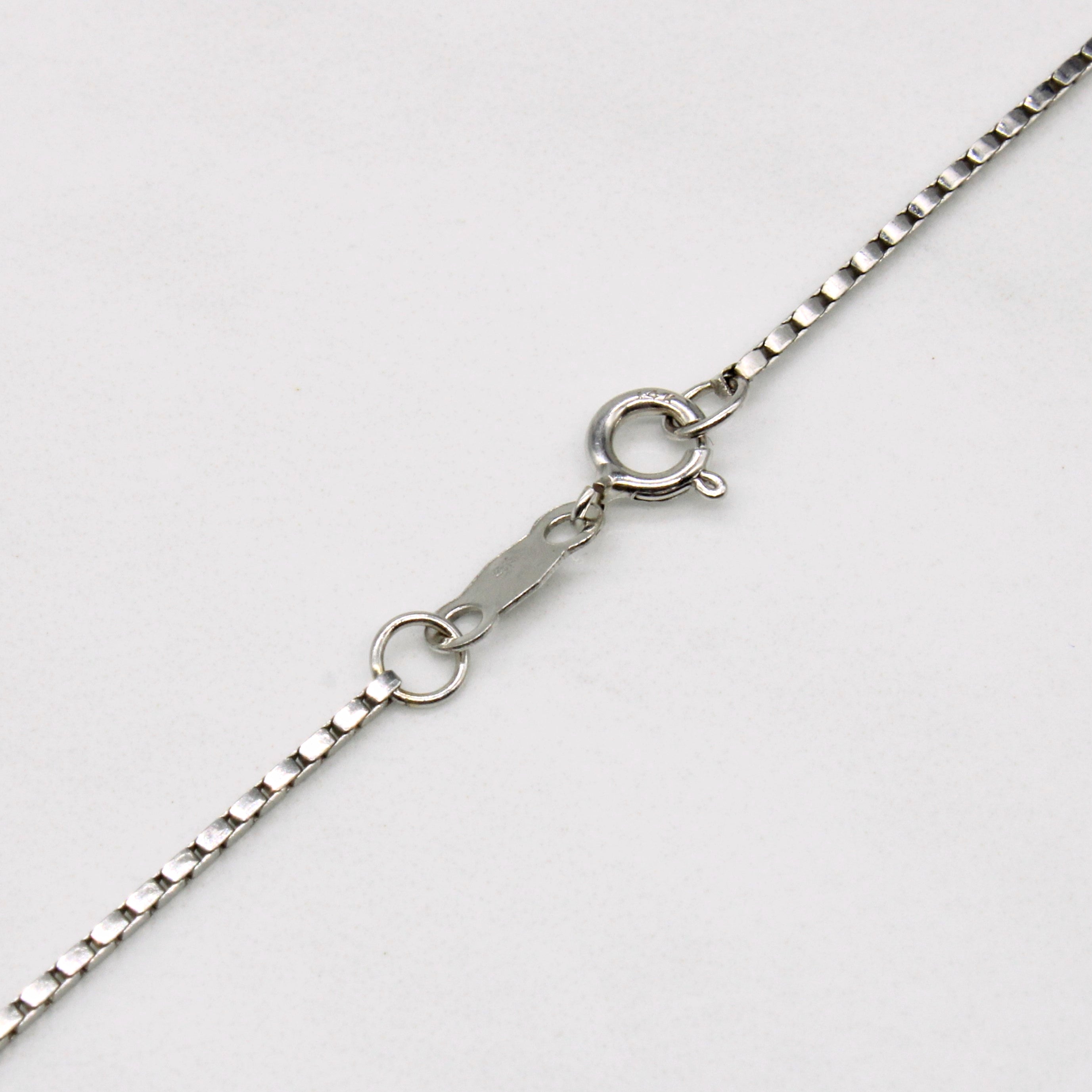14k Two Tone Gold Necklace | 17" |