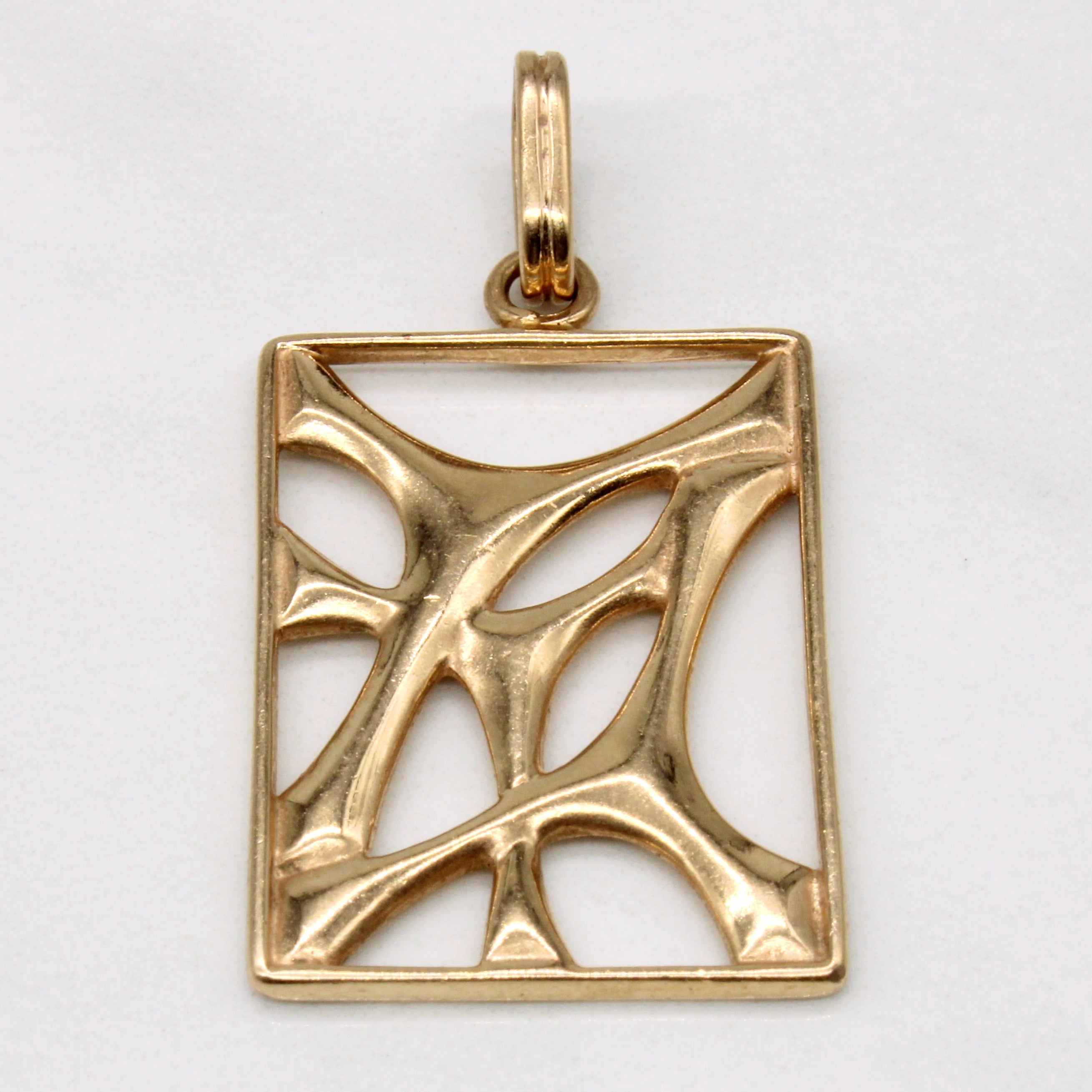 14k Yellow Gold Pendant