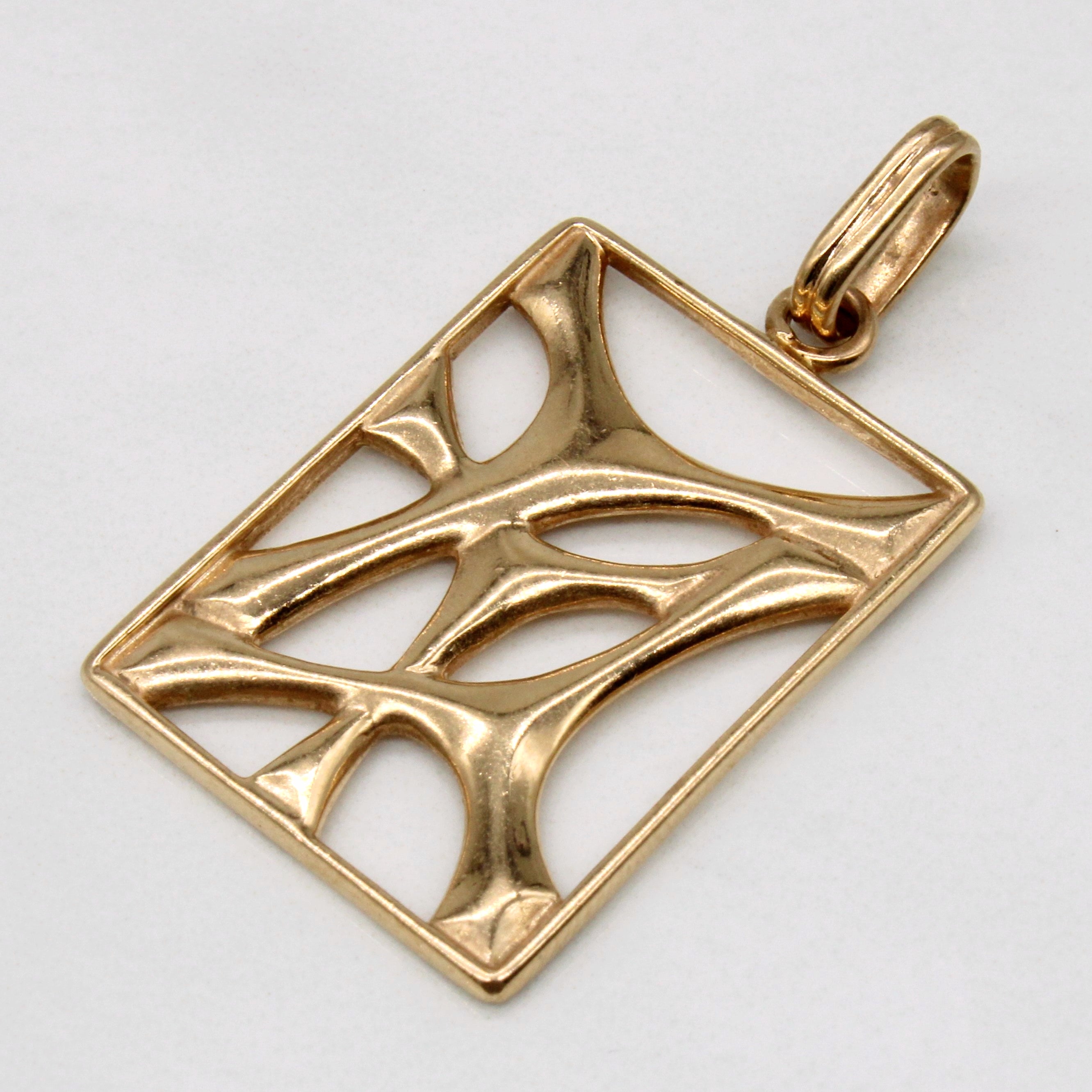 14k Yellow Gold Pendant