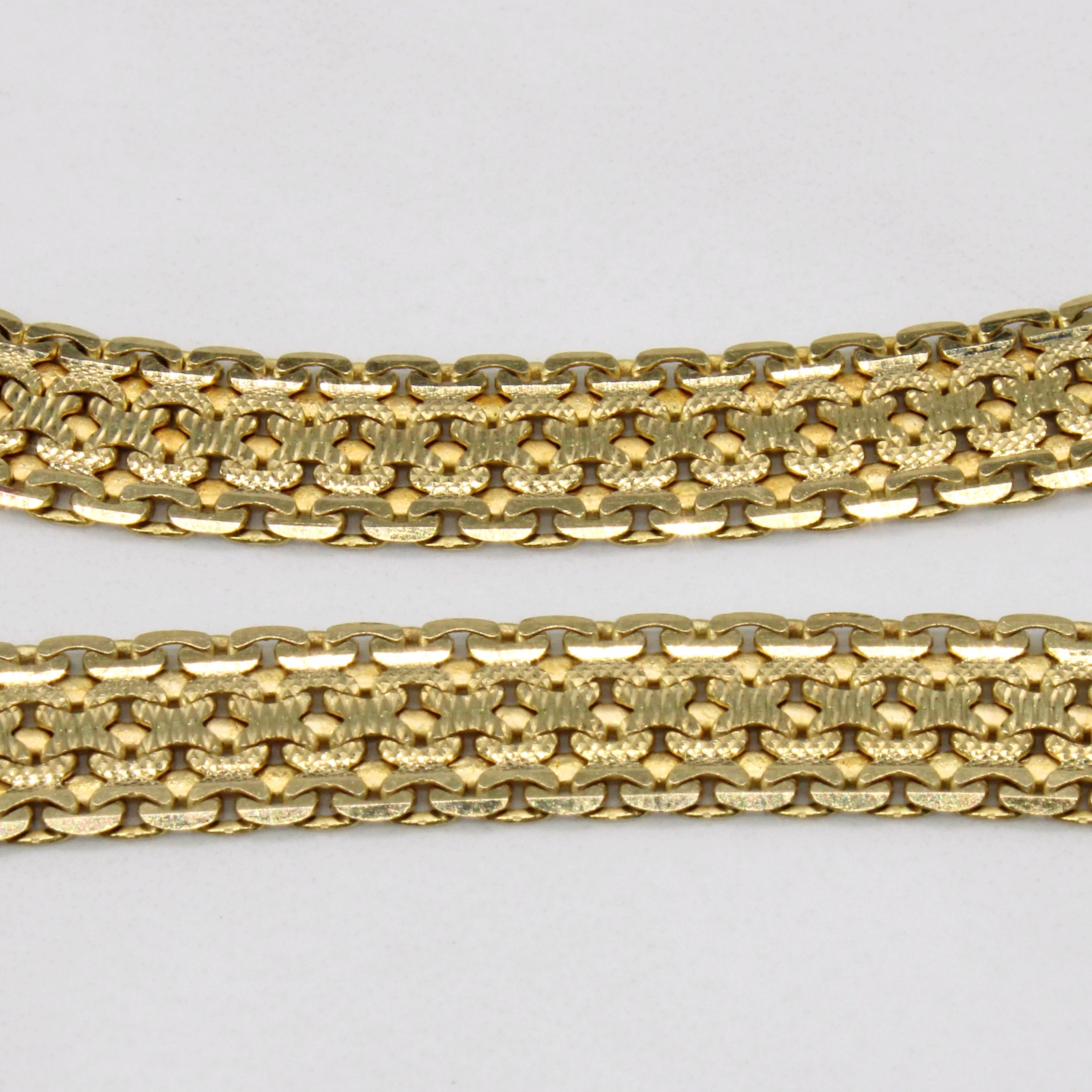 10k Yellow Gold Necklace | 17" |