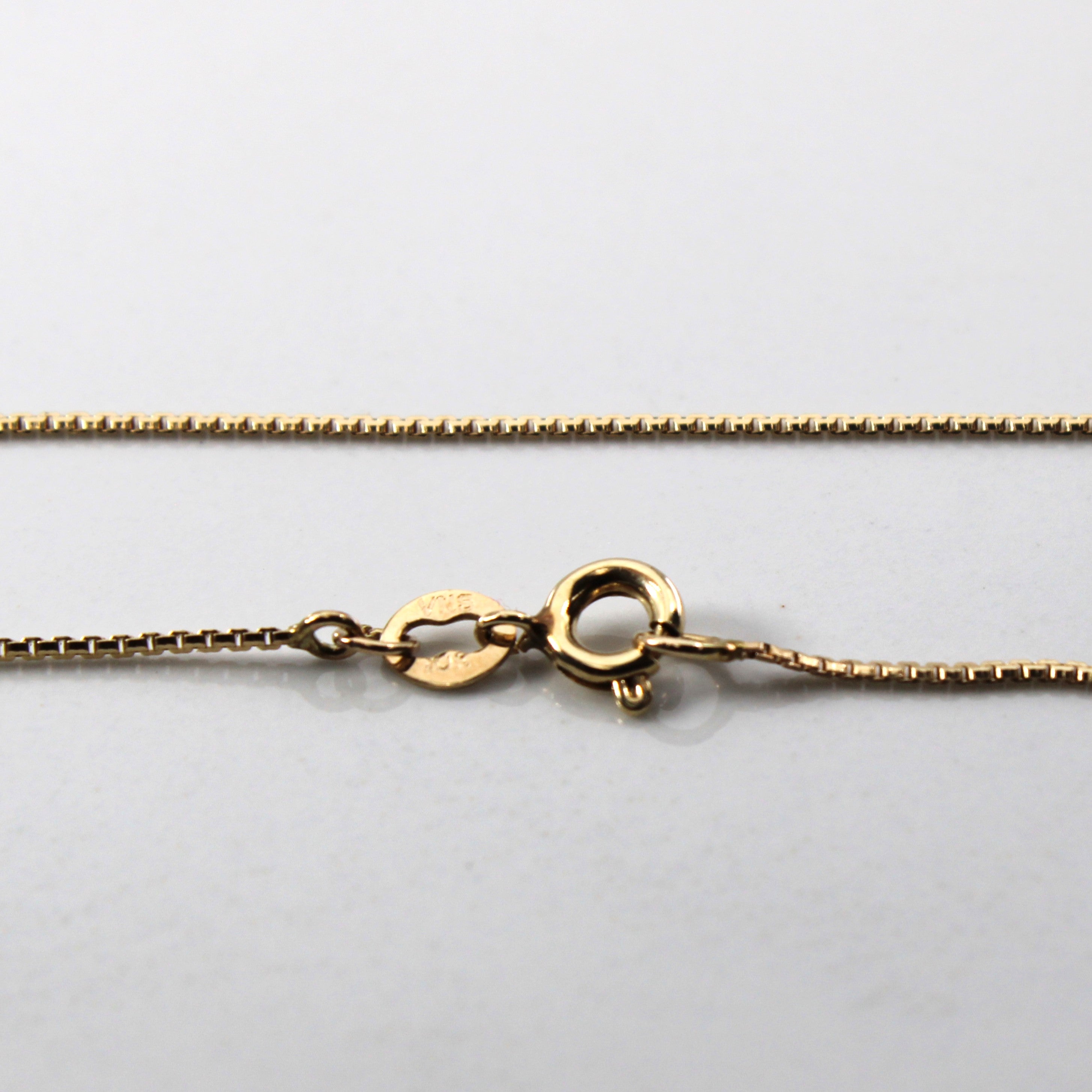 Chaîne serpentine en or jaune 10 carats | 61 cm |