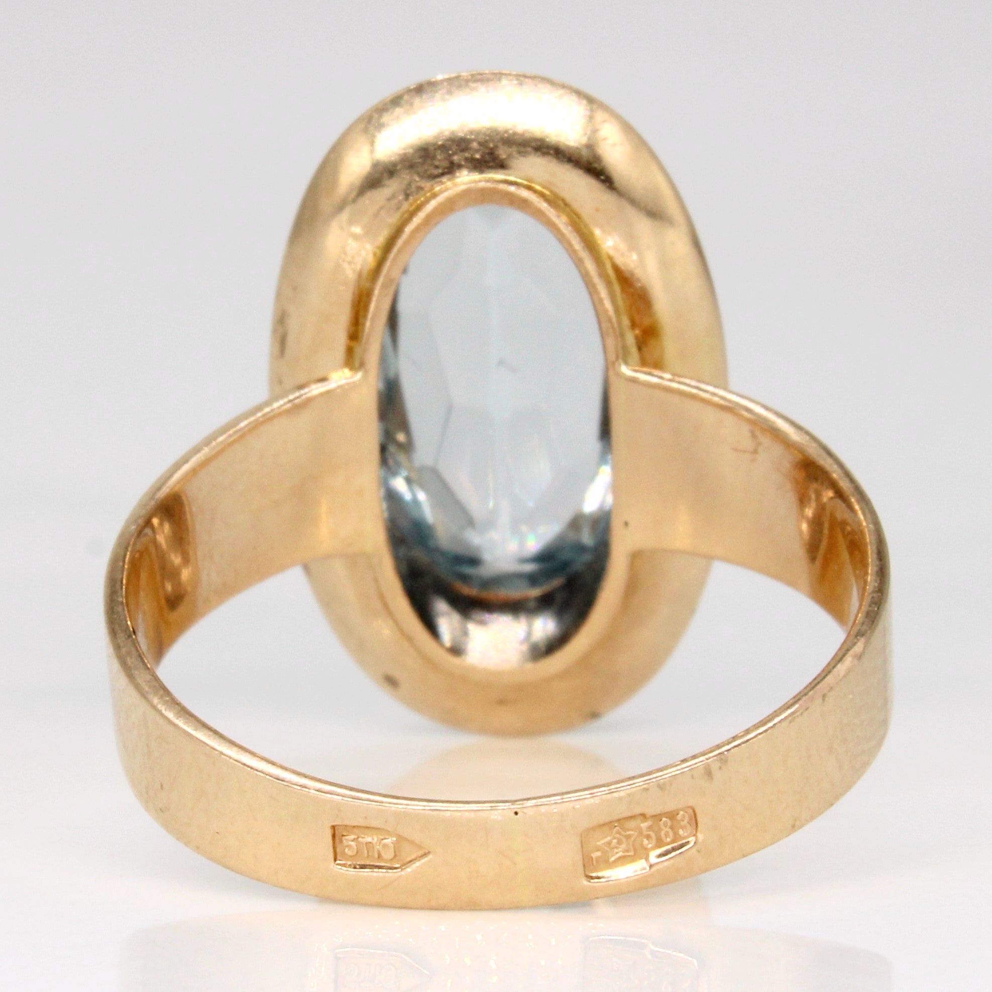 Synthetic Spinel Cocktail Ring | 5.70ct | SZ 8.75 |