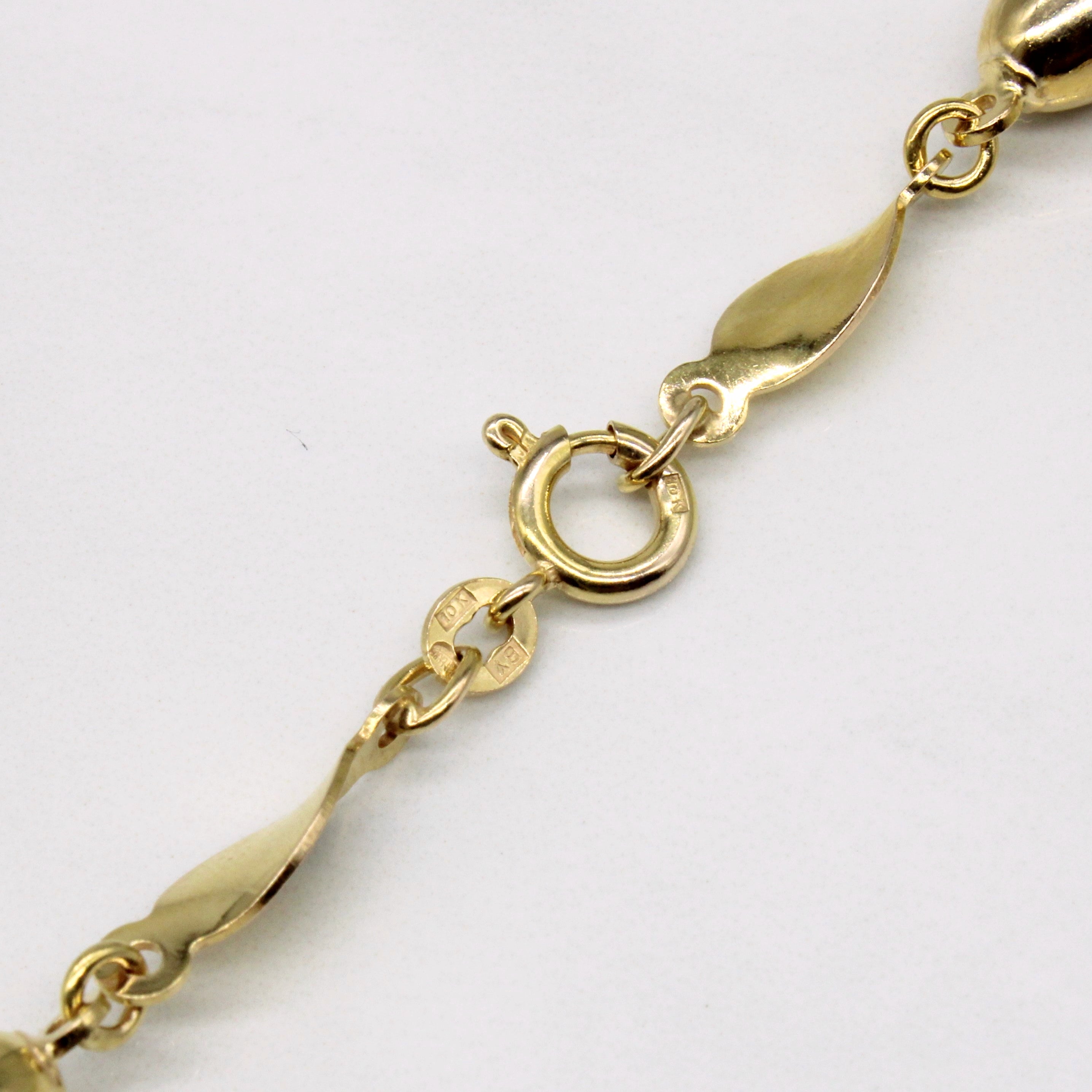 10k Yellow Gold Necklace | 31" |