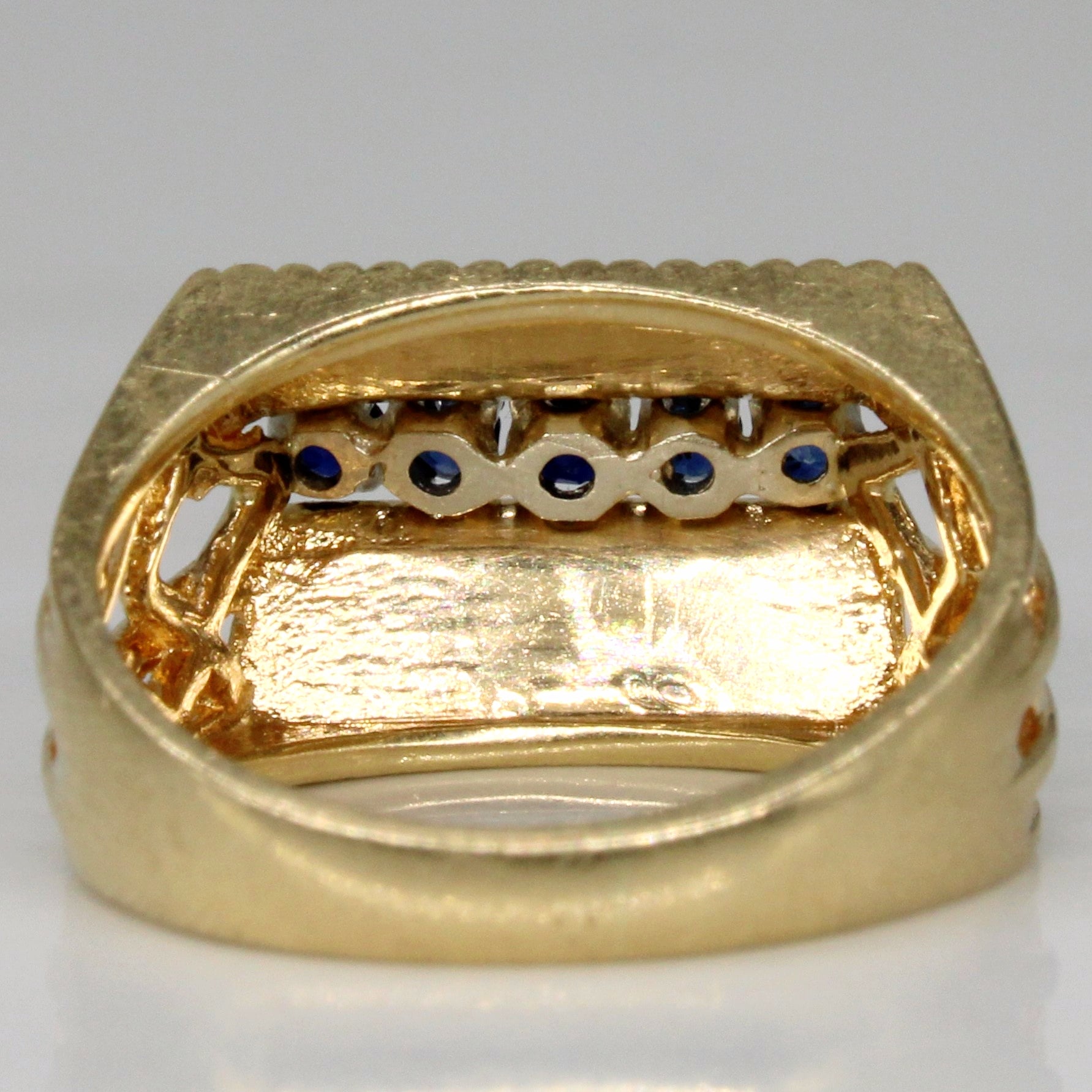 Sapphire Cocktail Ring | 0.20ctw | SZ 5.5 |