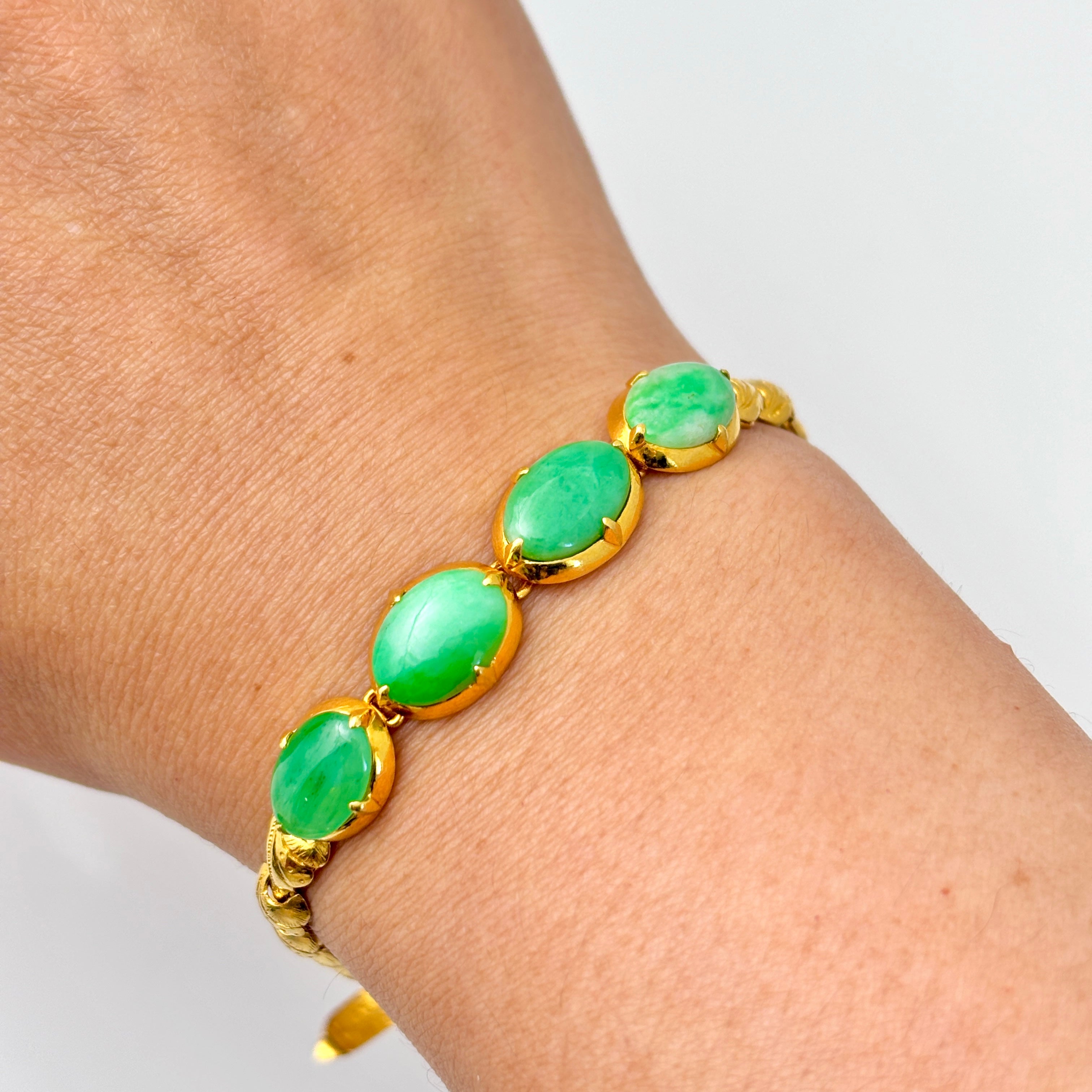 24k Yellow Gold Bracelet | 6.5"