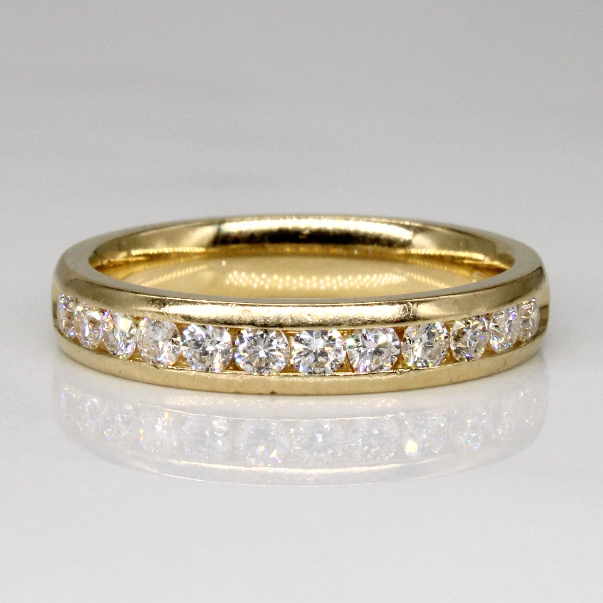 Channel Set Diamond Ring | 0.48ctw | SZ 6.75 |