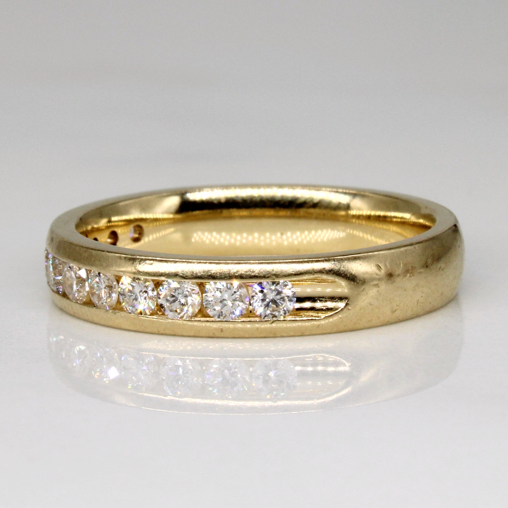 Channel Set Diamond Ring | 0.48ctw | SZ 6.75 |