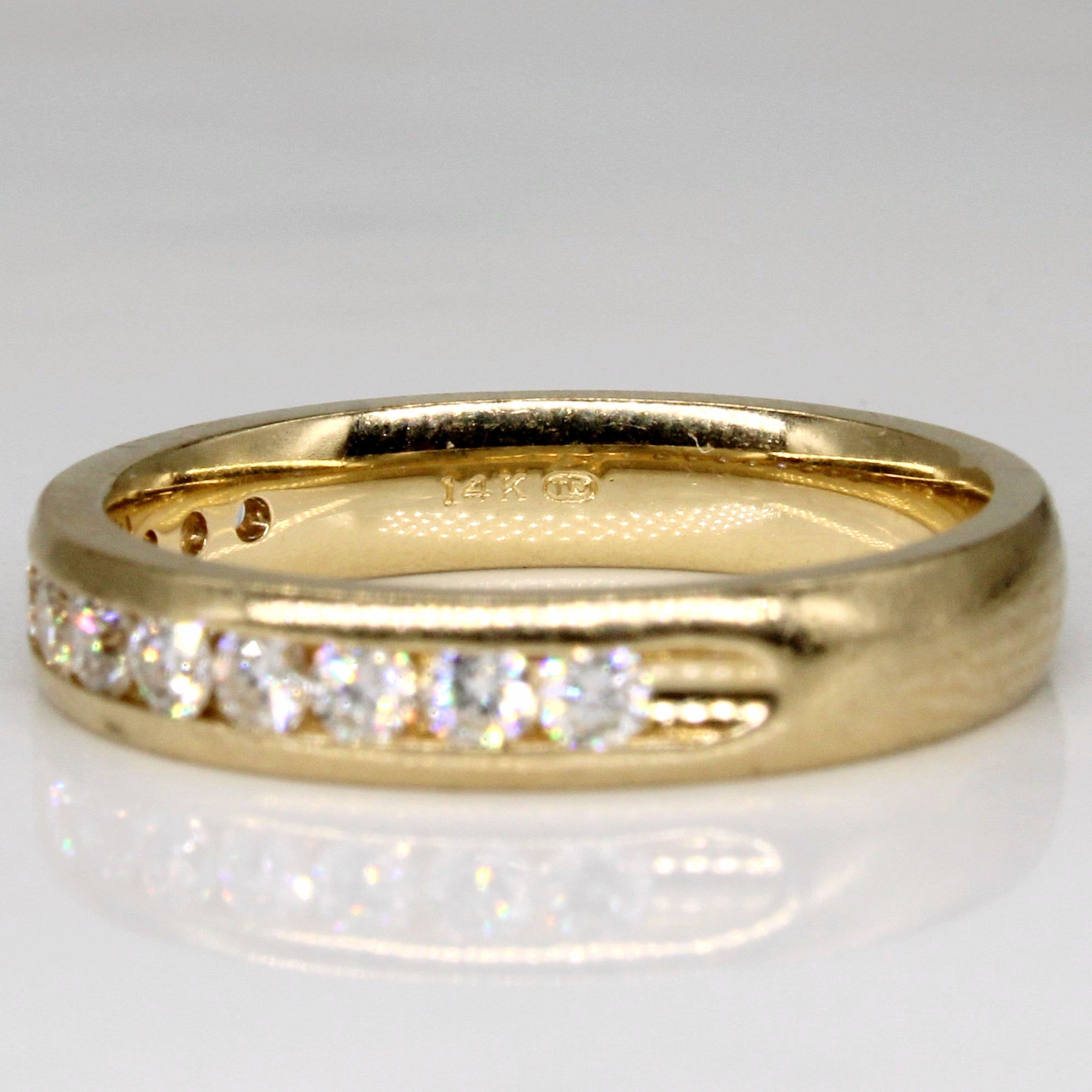 Channel Set Diamond Ring | 0.48ctw | SZ 6.75 |