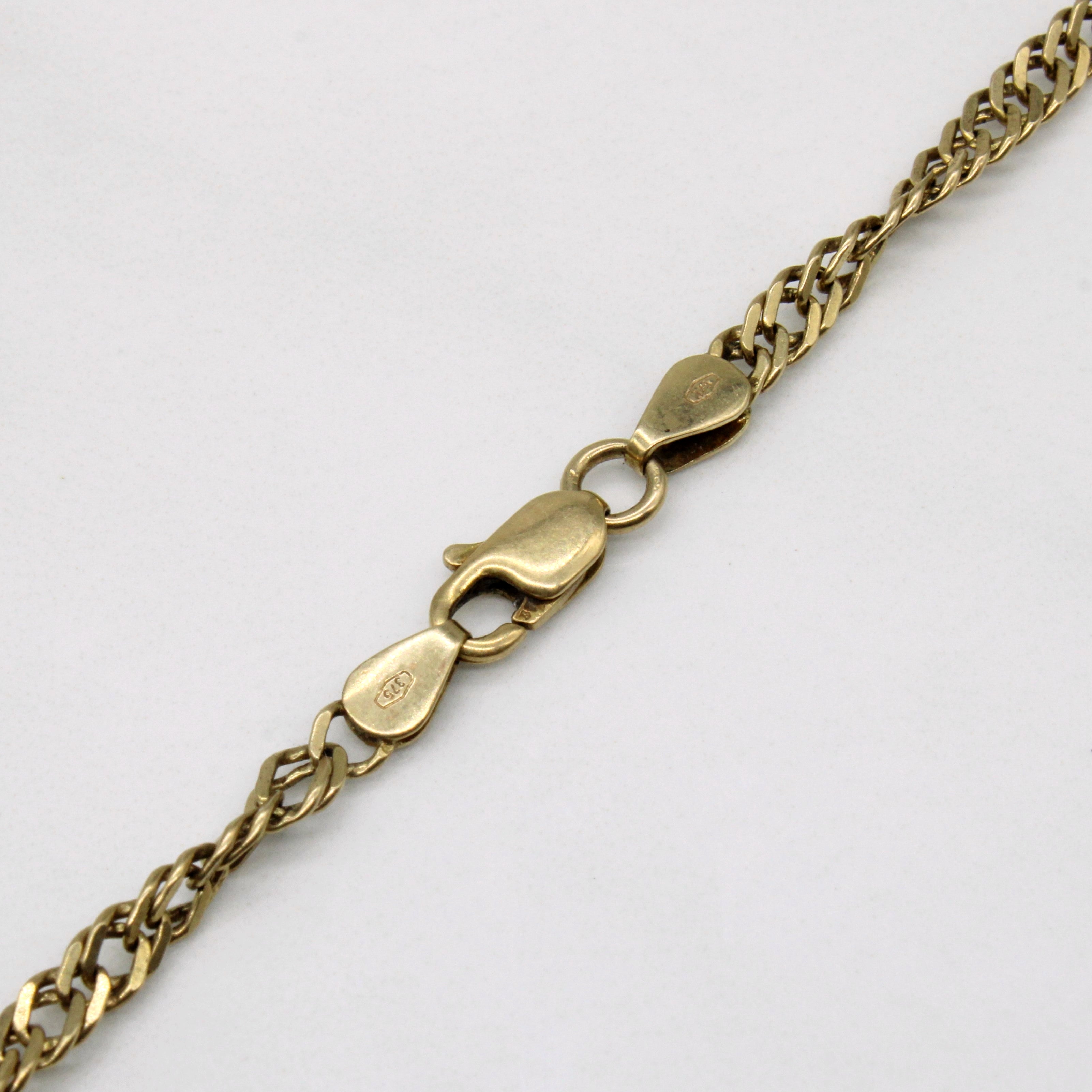 9k Yellow Gold Link Chain | 17" |